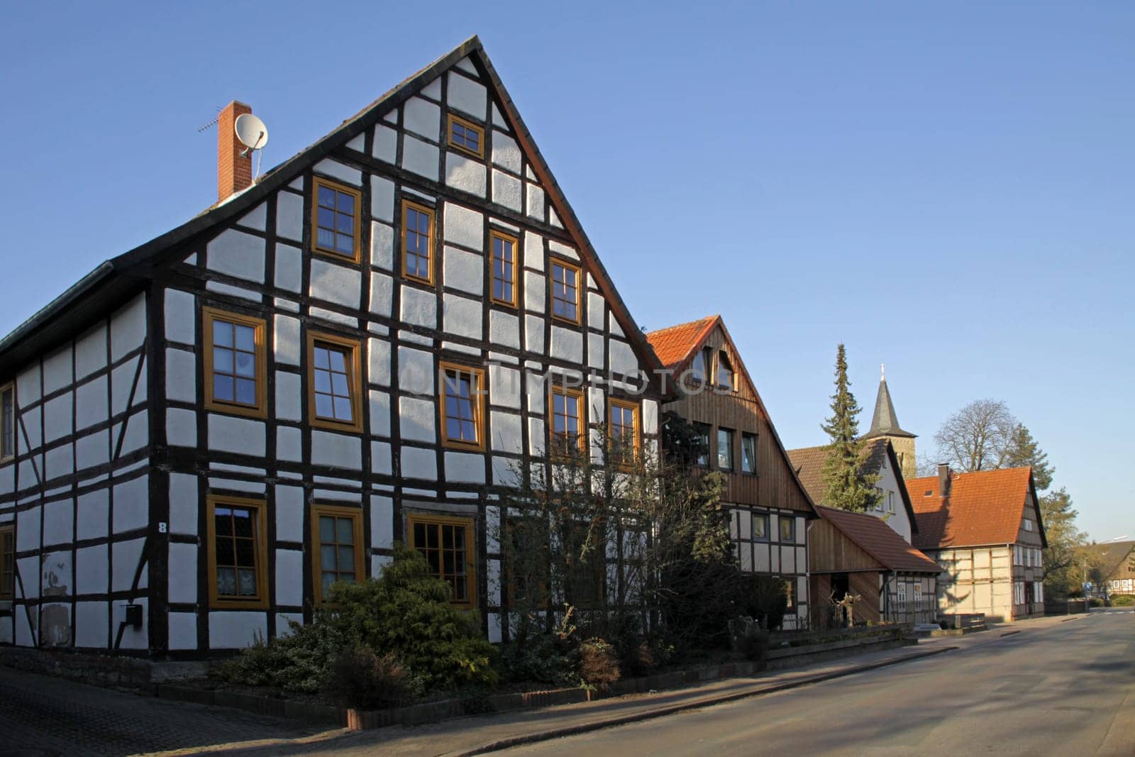 Half-timbered house in Grohnde