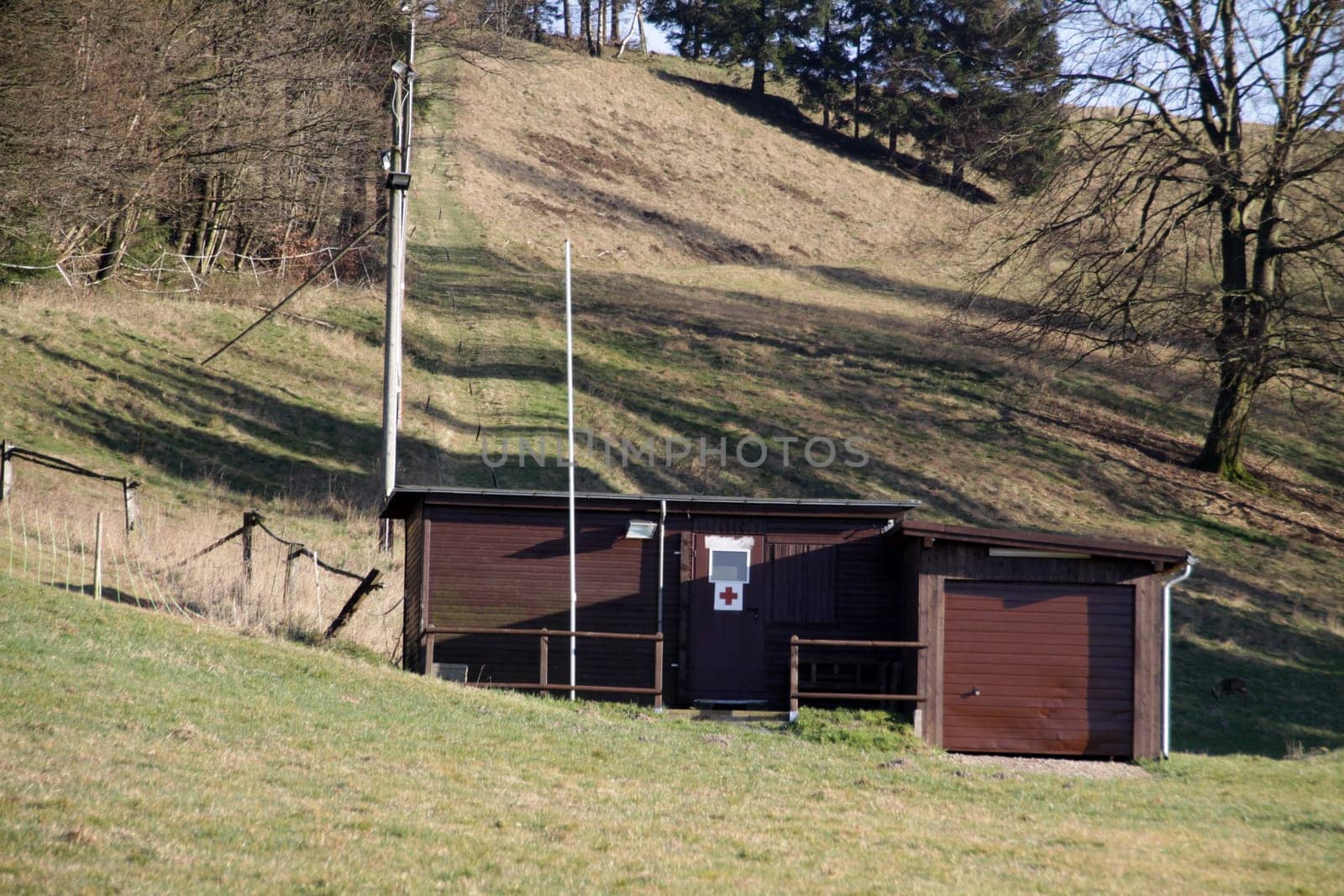 Ski lifts in summer in Extertal-Linderhofe