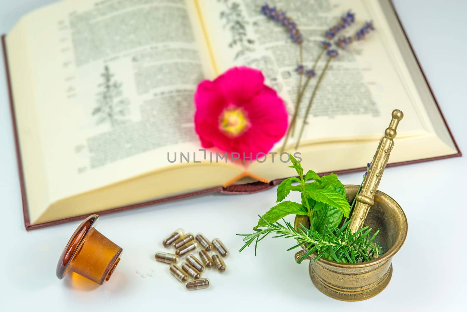 Naturopathic with medicinal plants