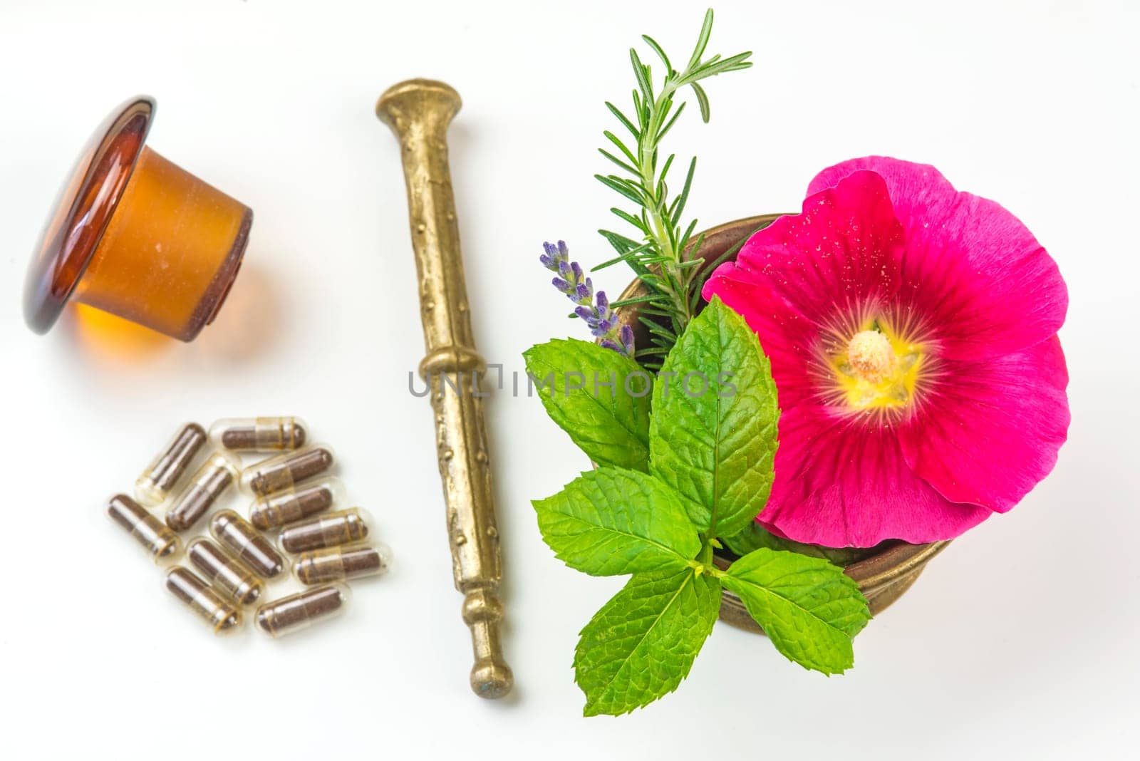 Naturopathic with medicinal plants