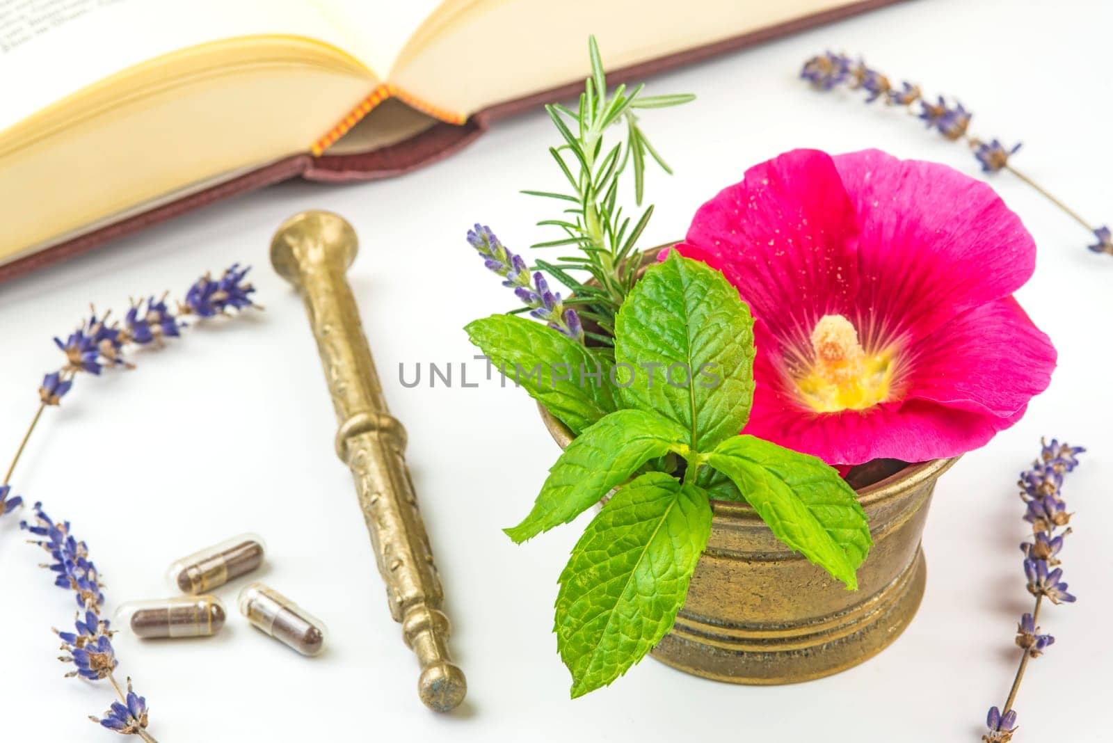 Naturopathic with medicinal plants
