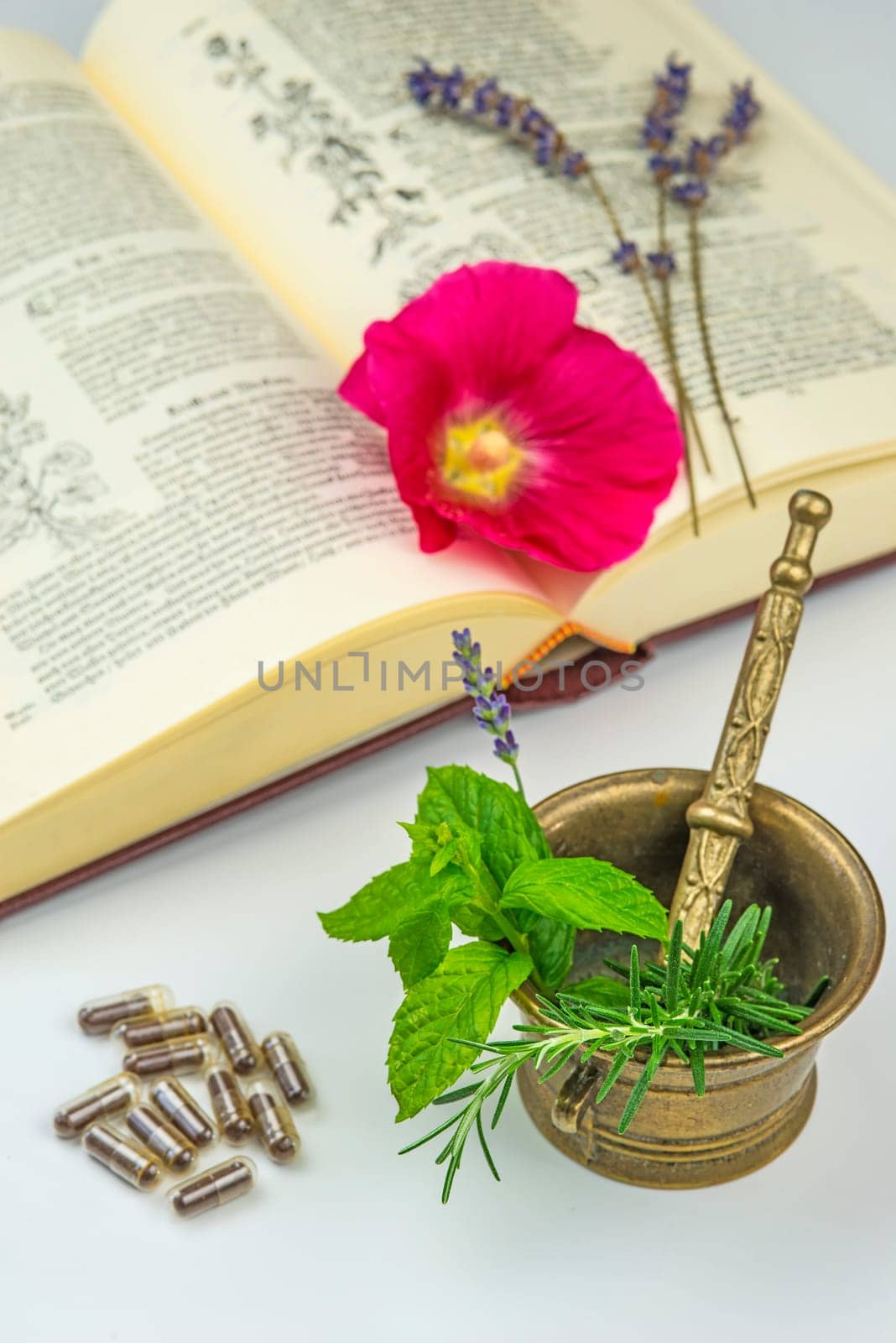Naturopathic with medicinal plants