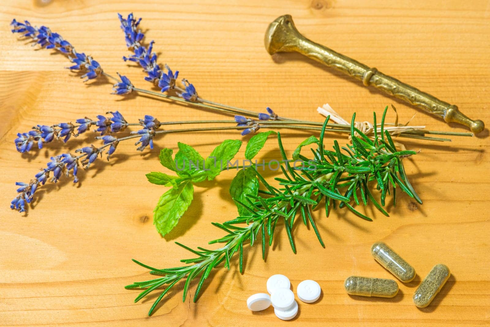 Herbs of Provence,lavender and rosemary