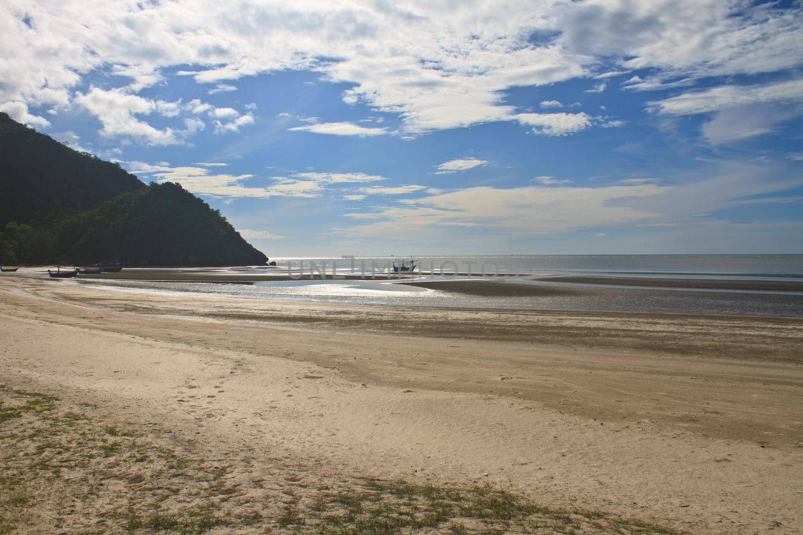 beautiful beach and tropical sea in summer