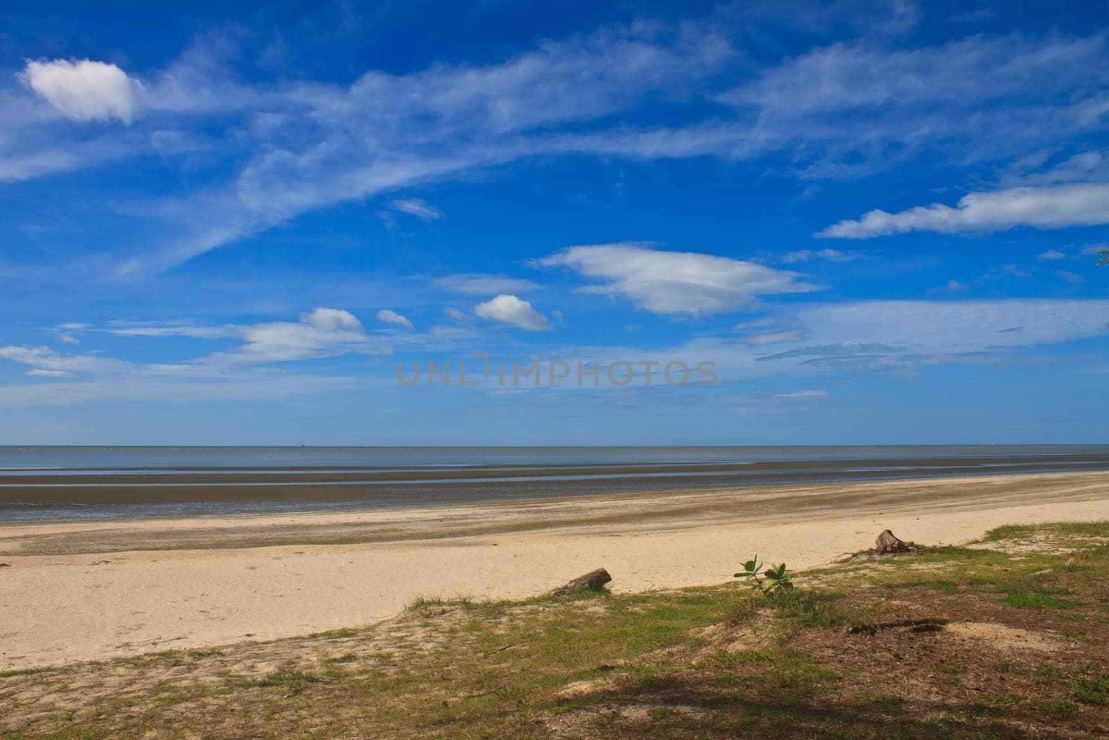 beautiful beach and tropical sea in summer