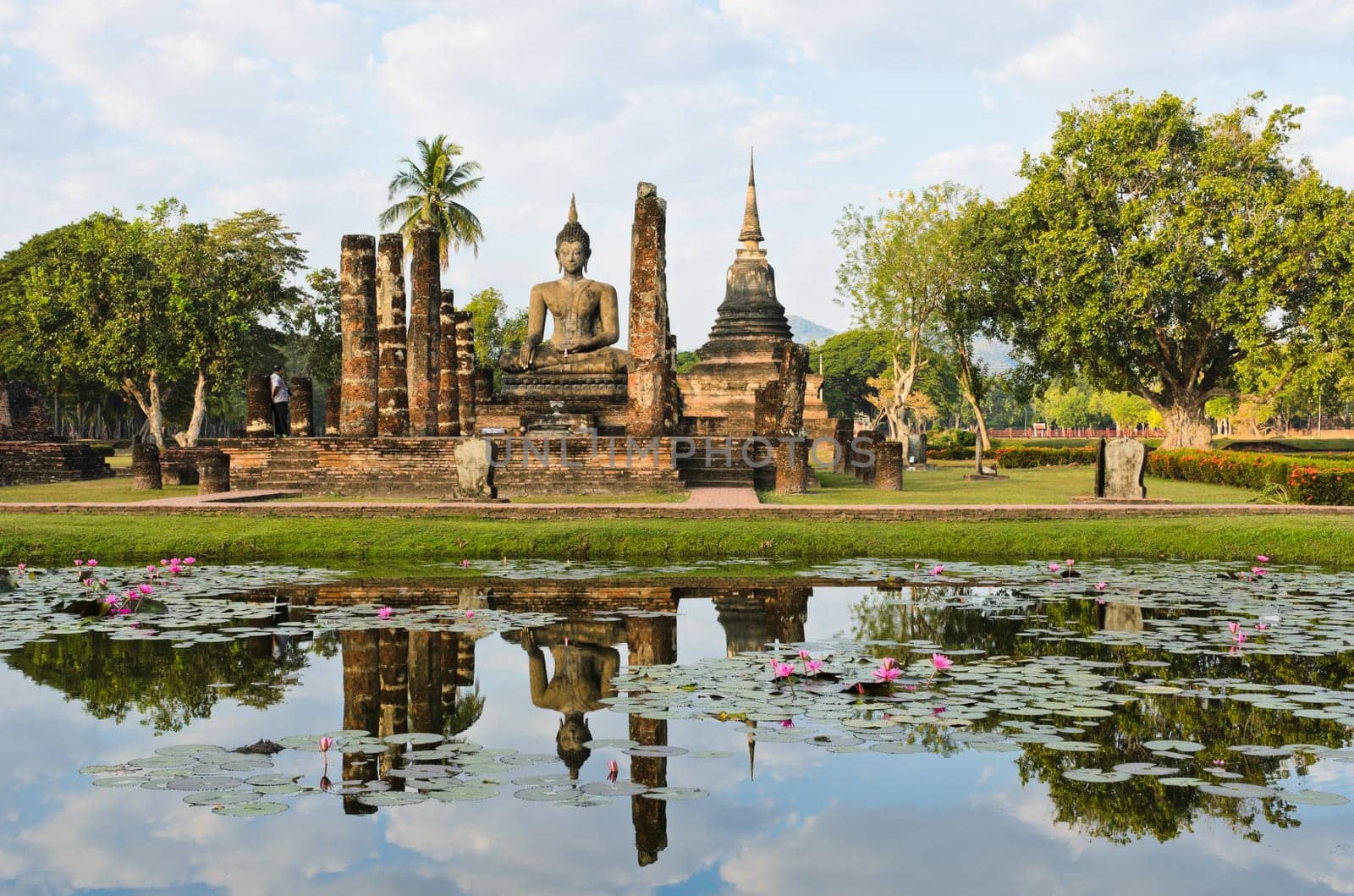 Wat Mahathat in Sukhothai Historical Park, Thailand
