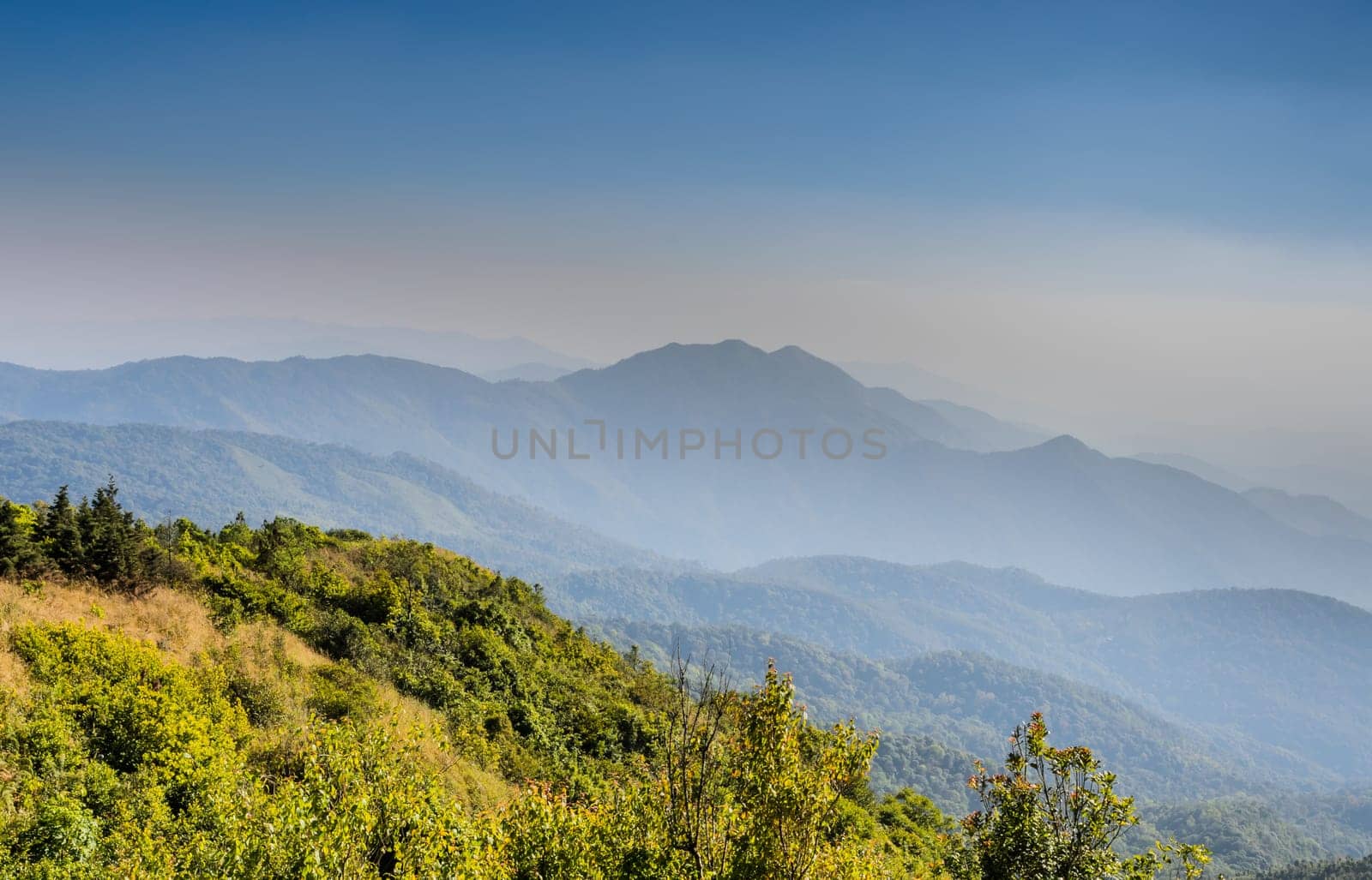 Doi Inthanon - the highest mountain in Thailand