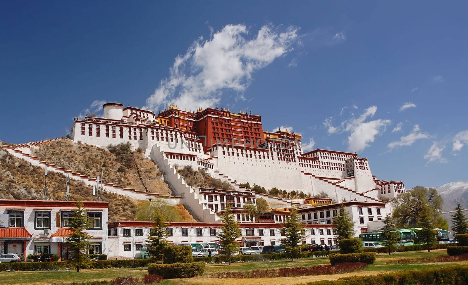 Potala palace in Lhasa, Tibet