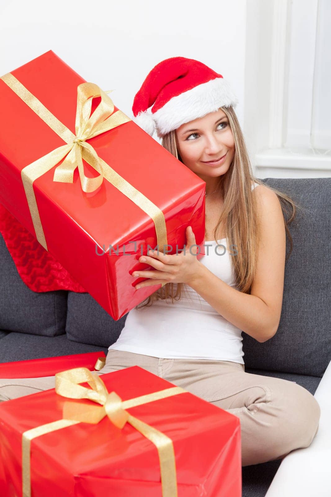 Happy to get that perfect present for Christmas