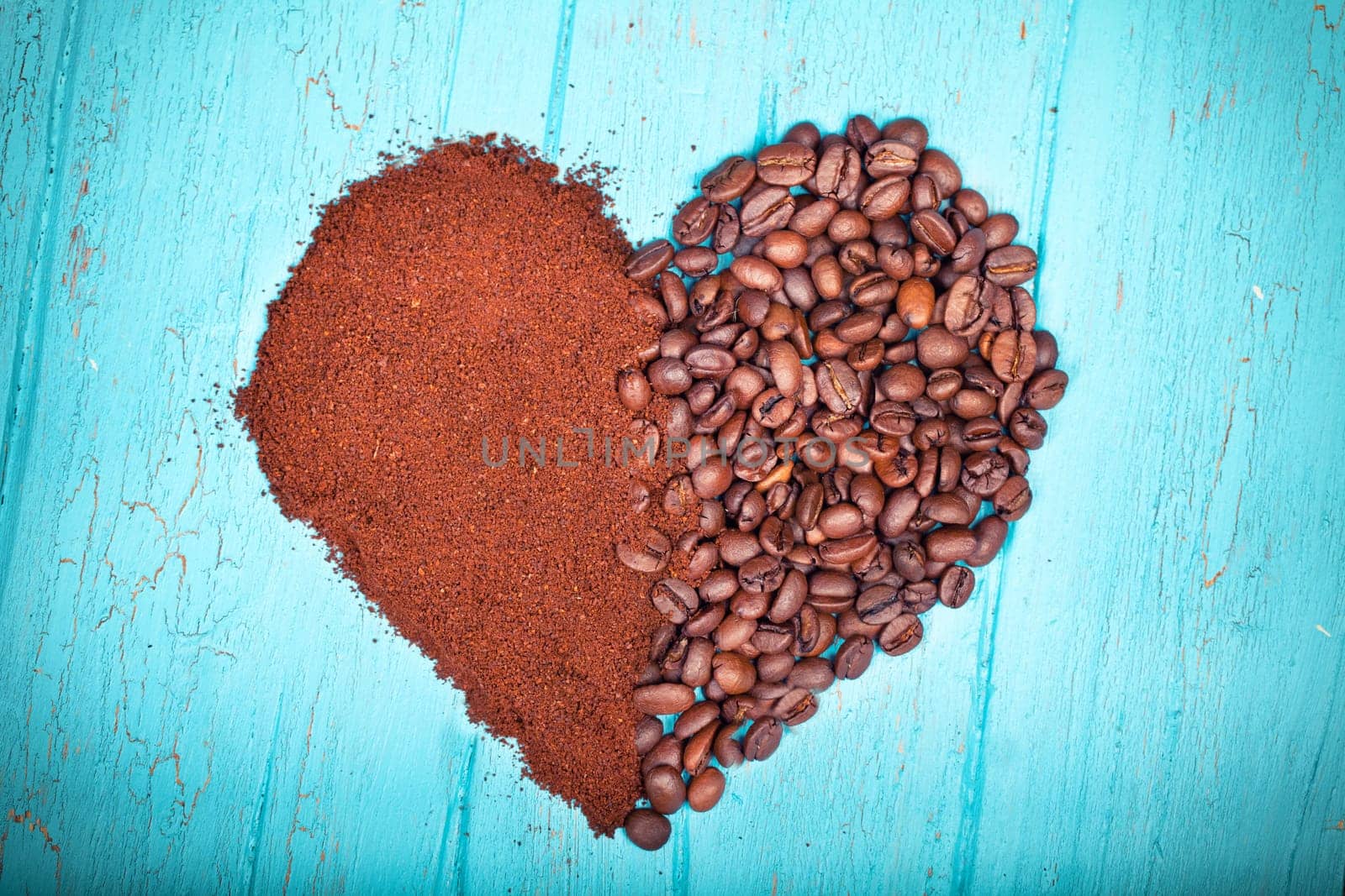 Coffee heart