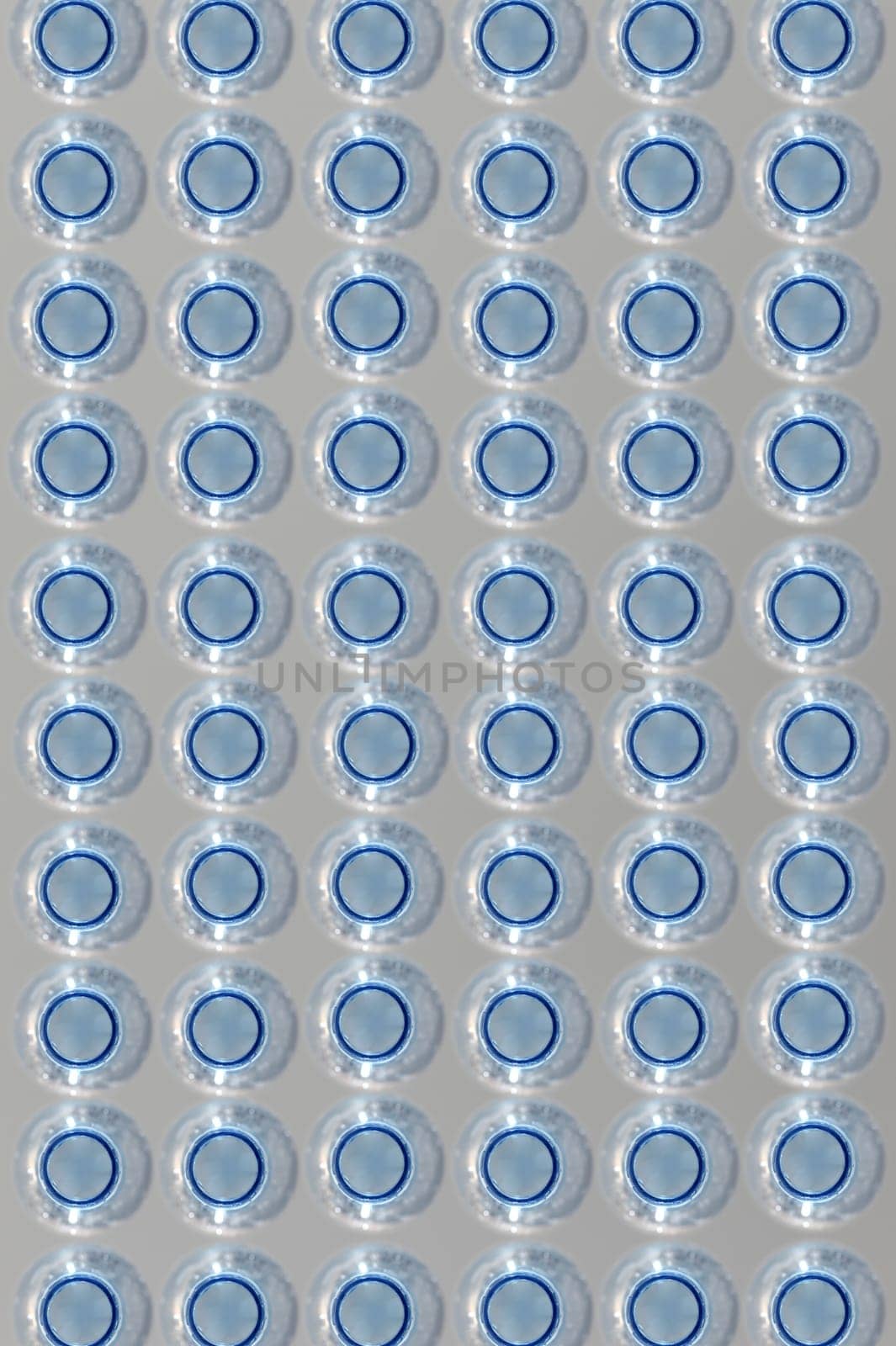 A close up shot of a water bottle