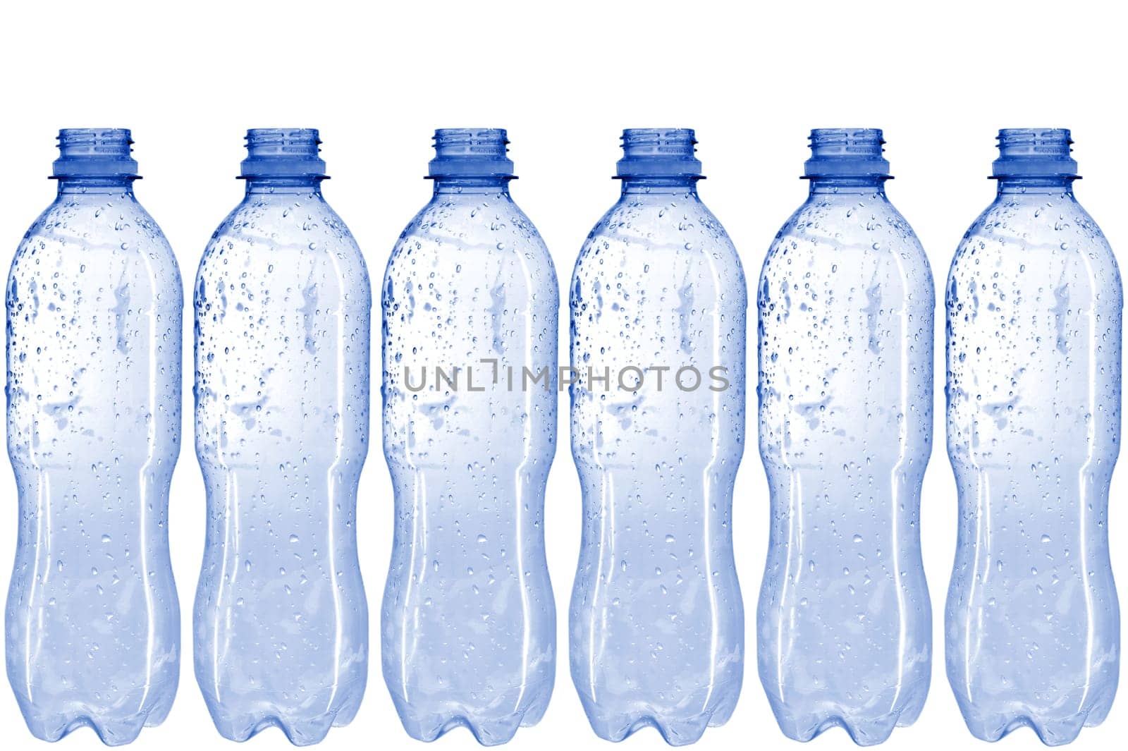 A close up shot of a water bottle