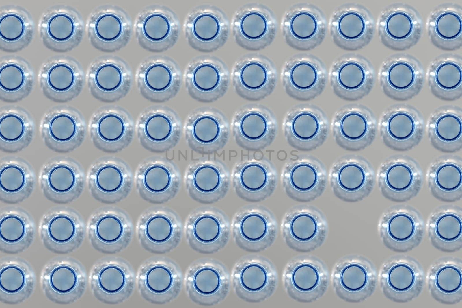 A close up shot of a water bottle