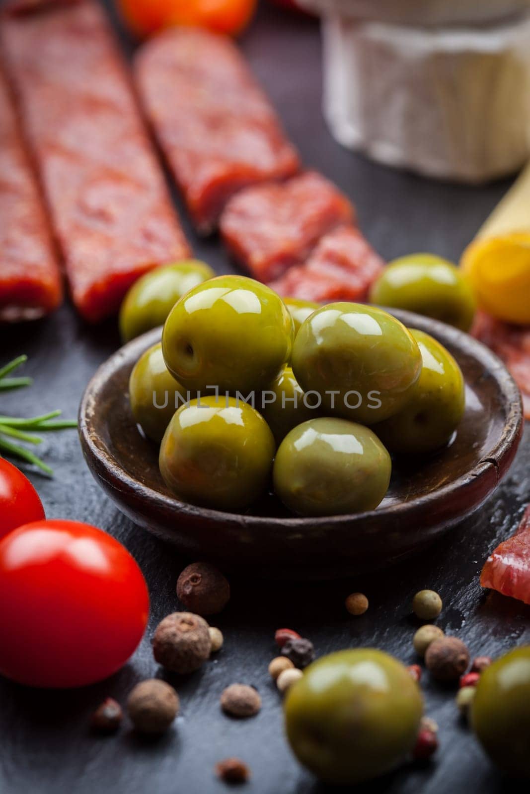 Photo of antipasti and appetizers