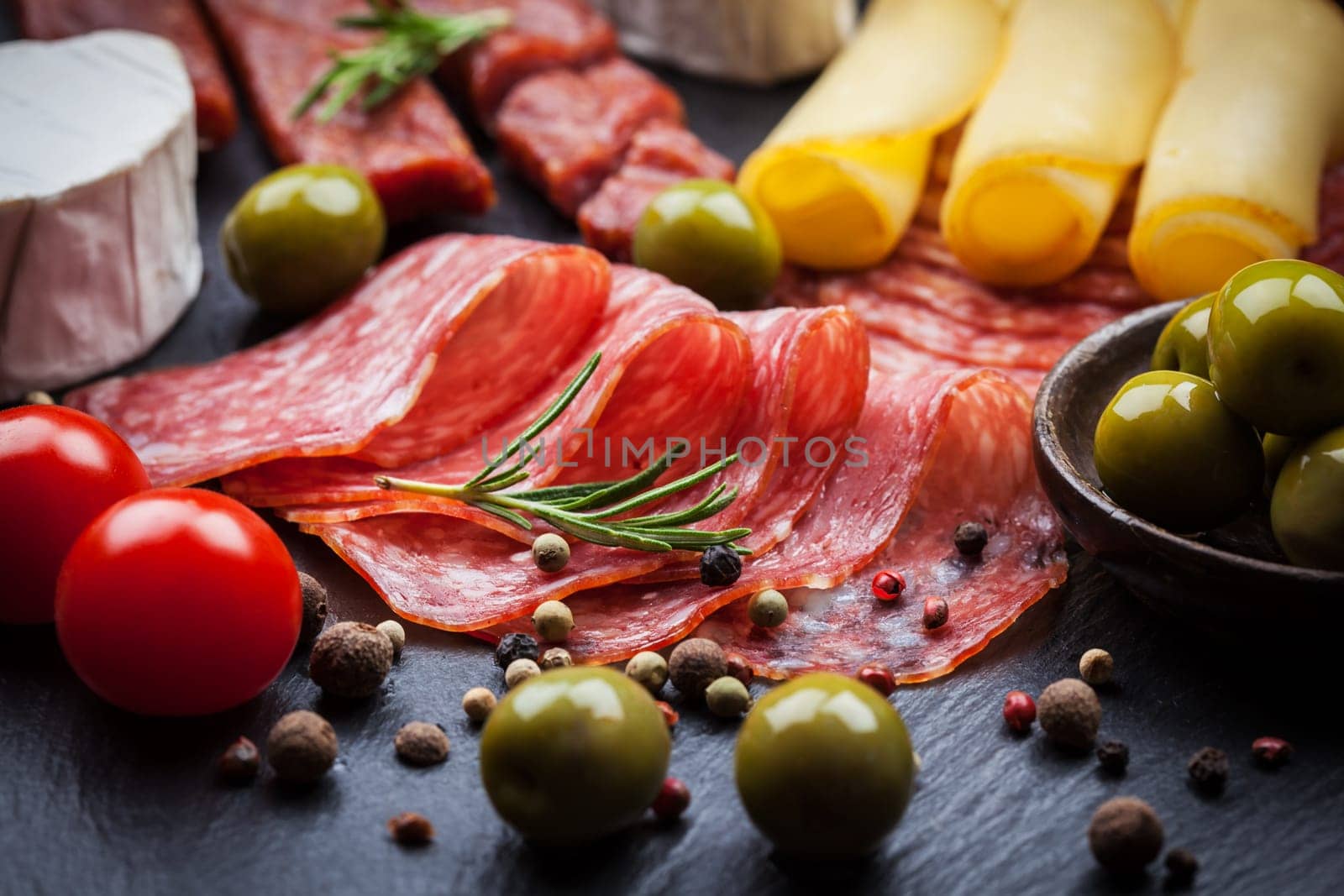 Photo of antipasti and appetizers