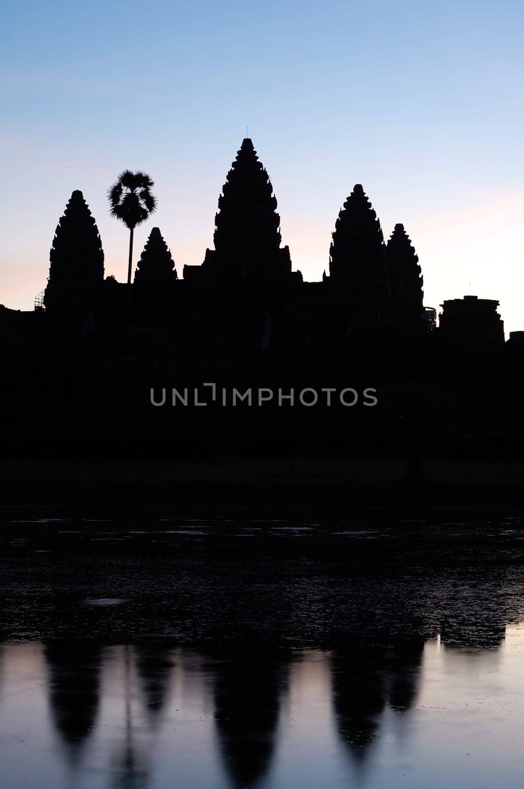 Photo of Ankgor Wat at dawn time in Cambodia