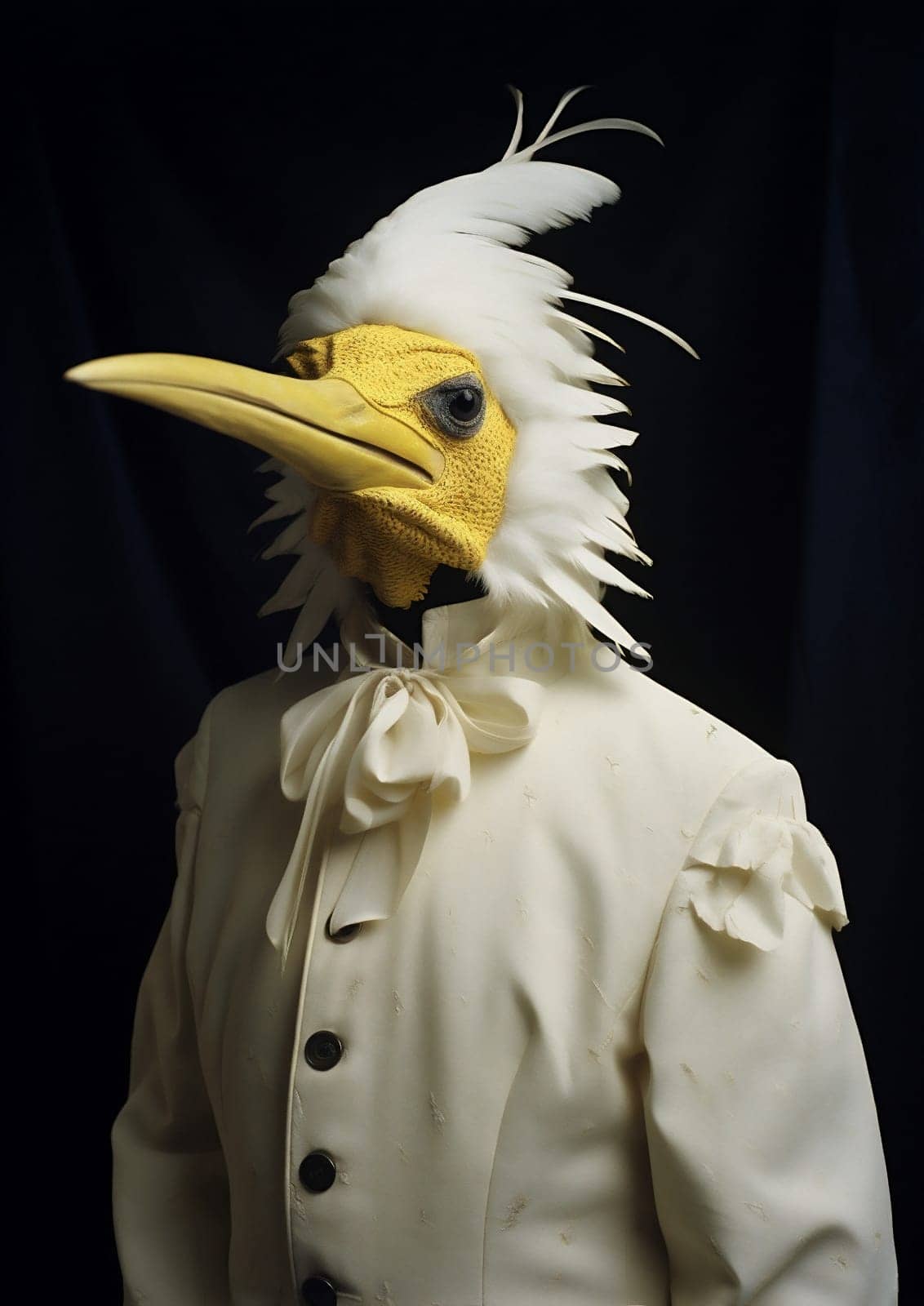 Wild fauna yellow head park nature background feather eye animal white bill black tropical beak closeup portrait birds wildlife beauty forest