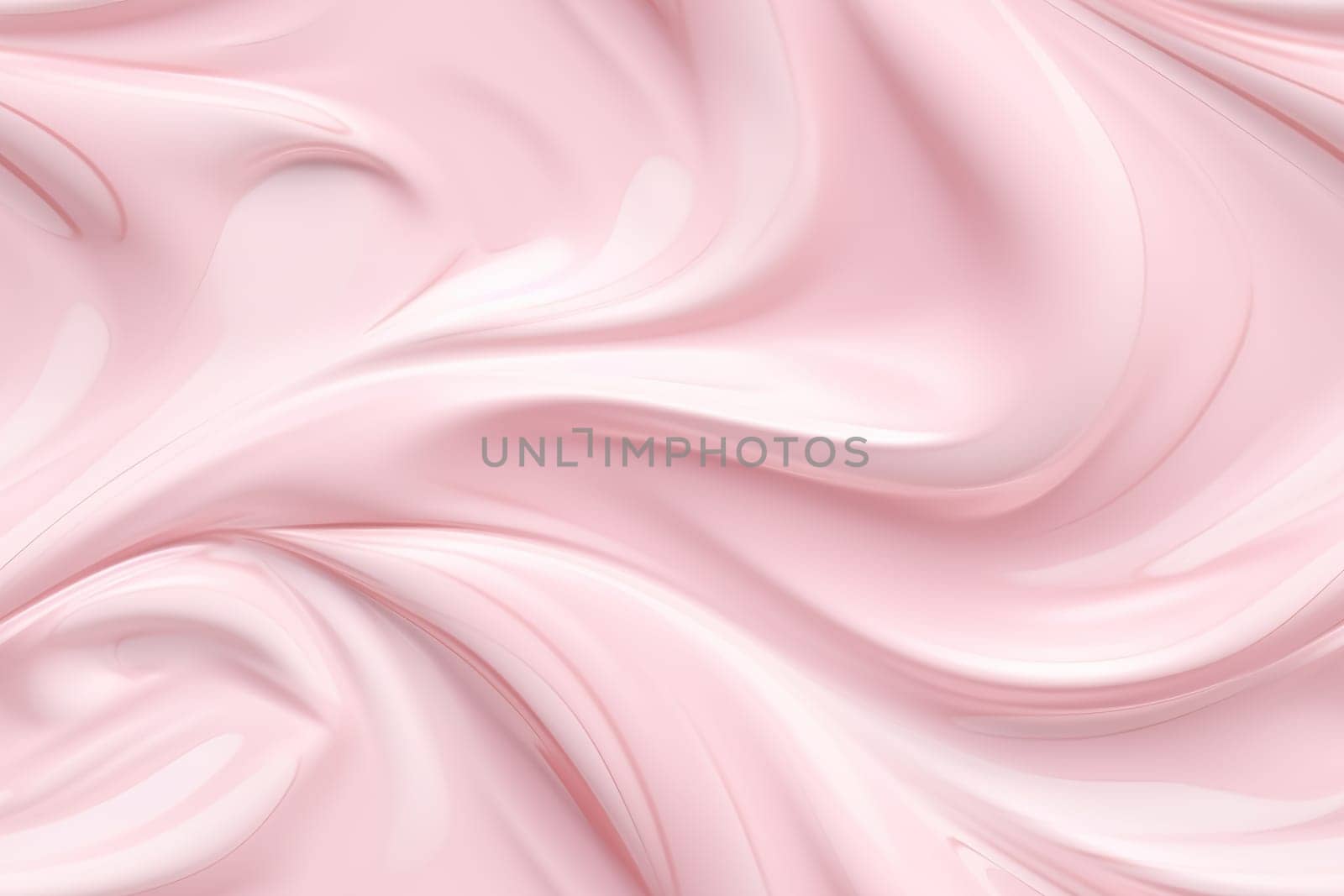 Pink seamless pattern with abstract waves. Applicable for fabric print, textile, wrapping paper, wallpaper. Vibrant background with splines, curves. Repeatable texture. Generative AI