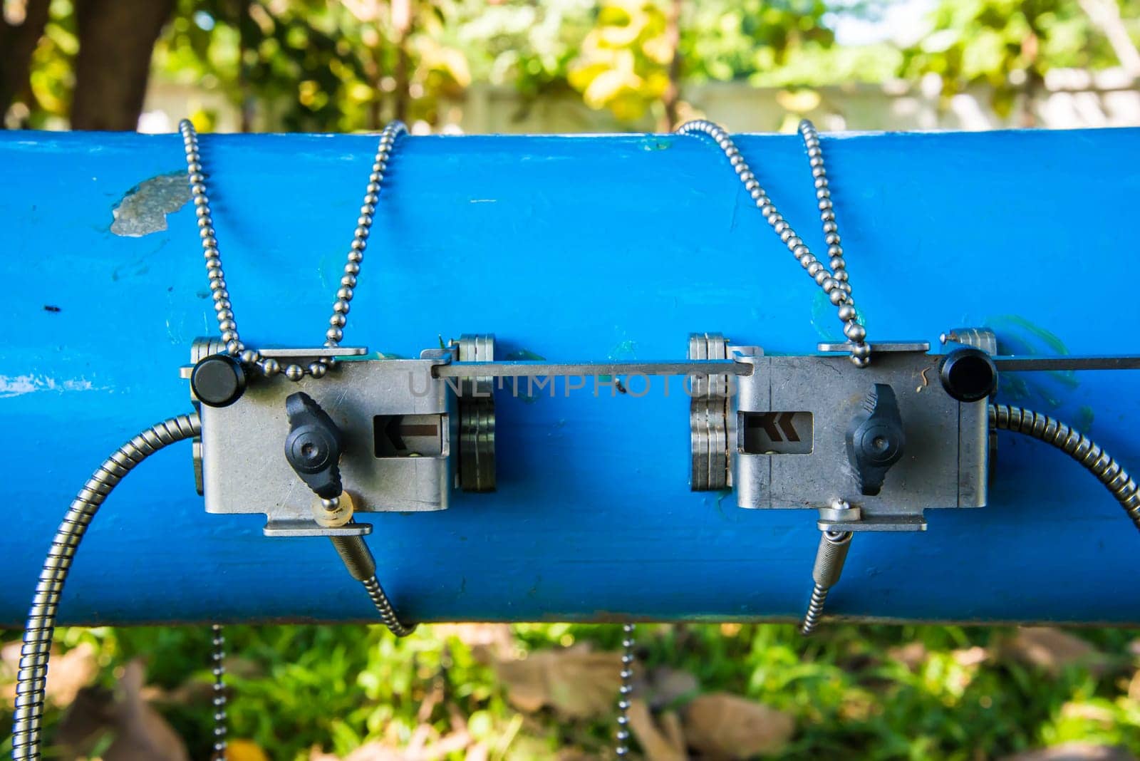 Ultrasonic flow meter for measure rate of water flow.