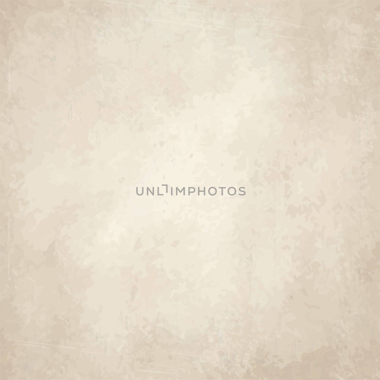 vector of old vintage yellowed paper background