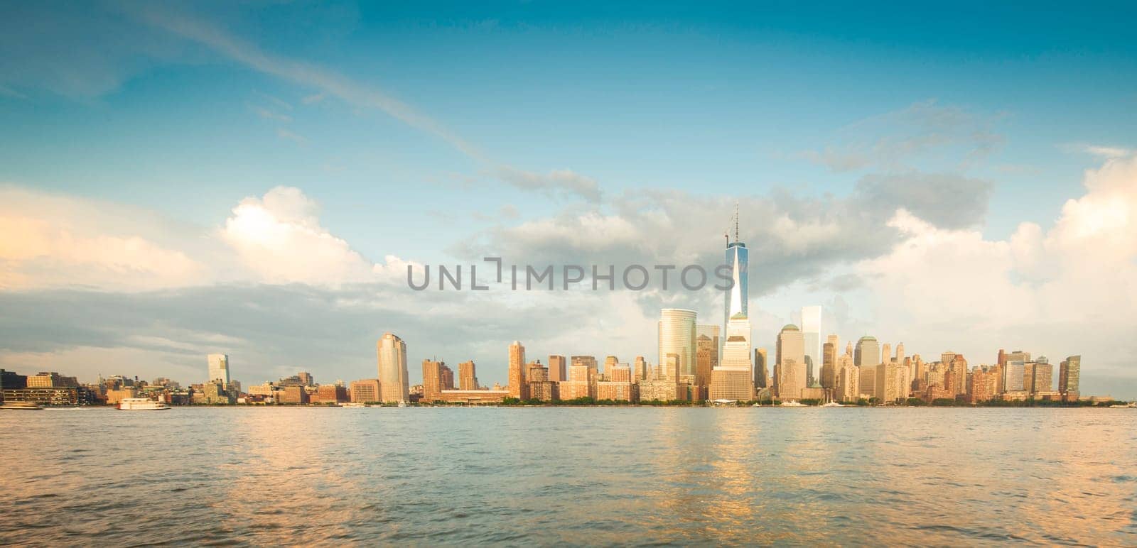 Panorama of NYC in the Summer.