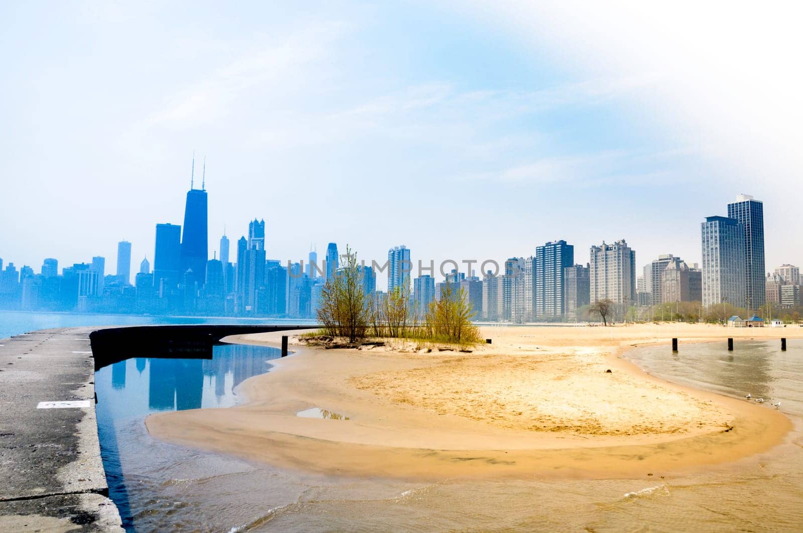 Chicago from North Avenue Beach.