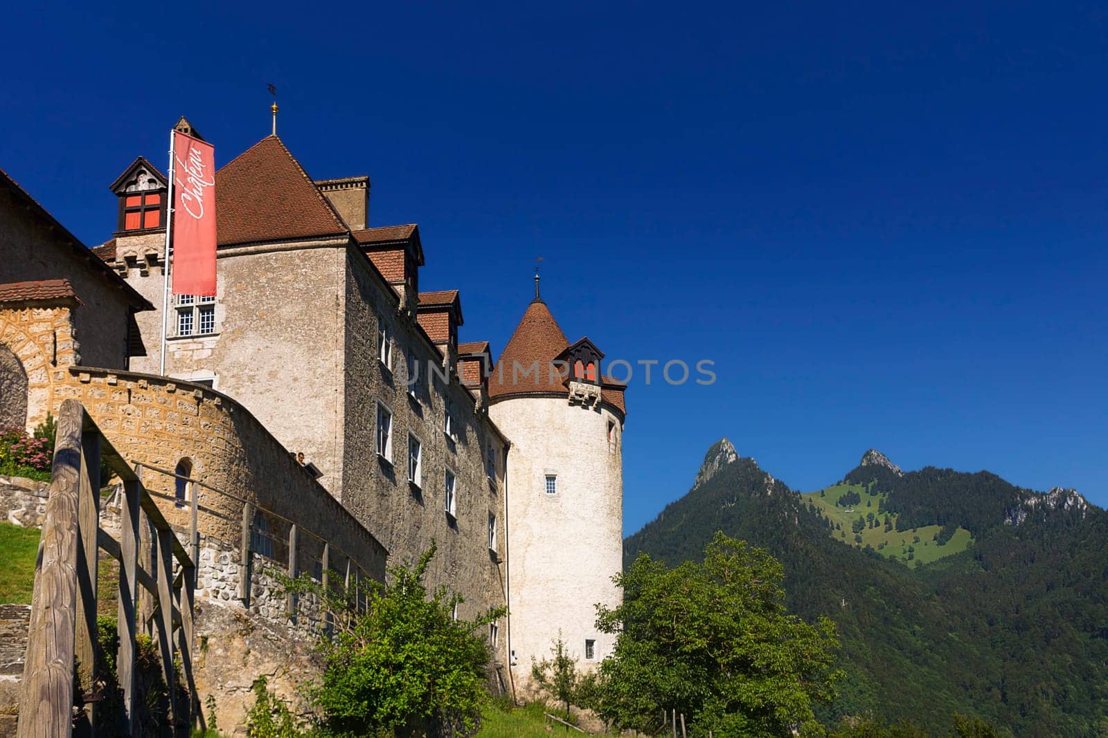 Gruyére Castle in the Greyerzerland