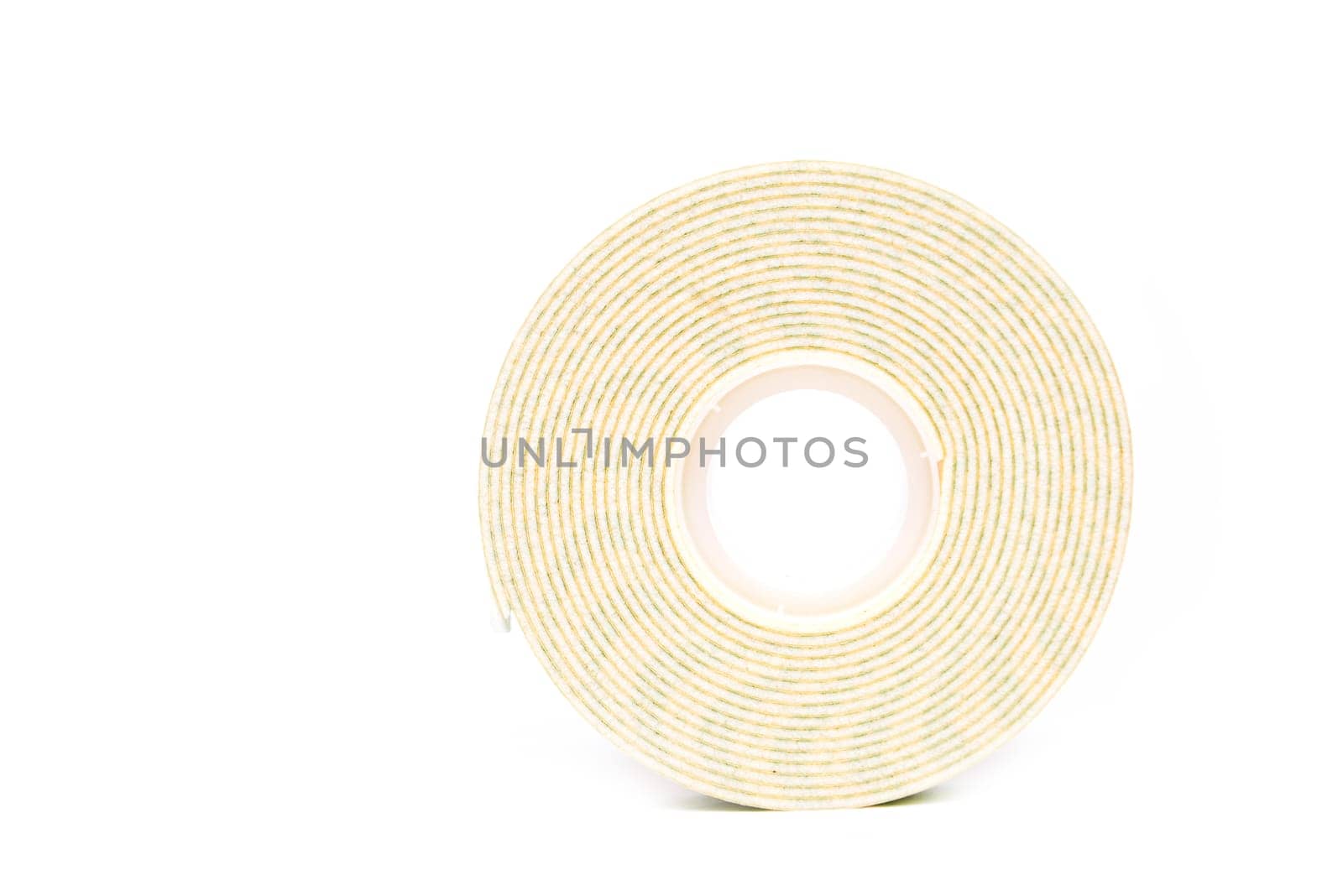double sided tape isolated on white background