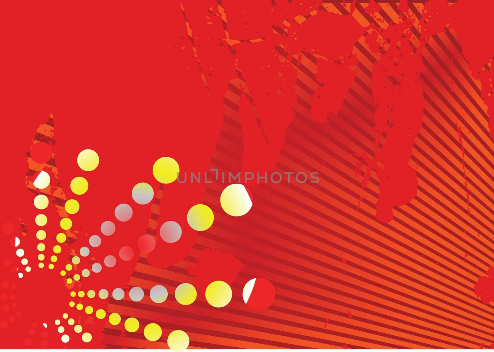 Editable abstract style grunge vector design