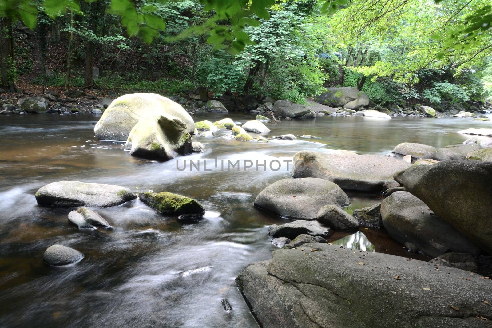 the river Bode in the Harz National Park