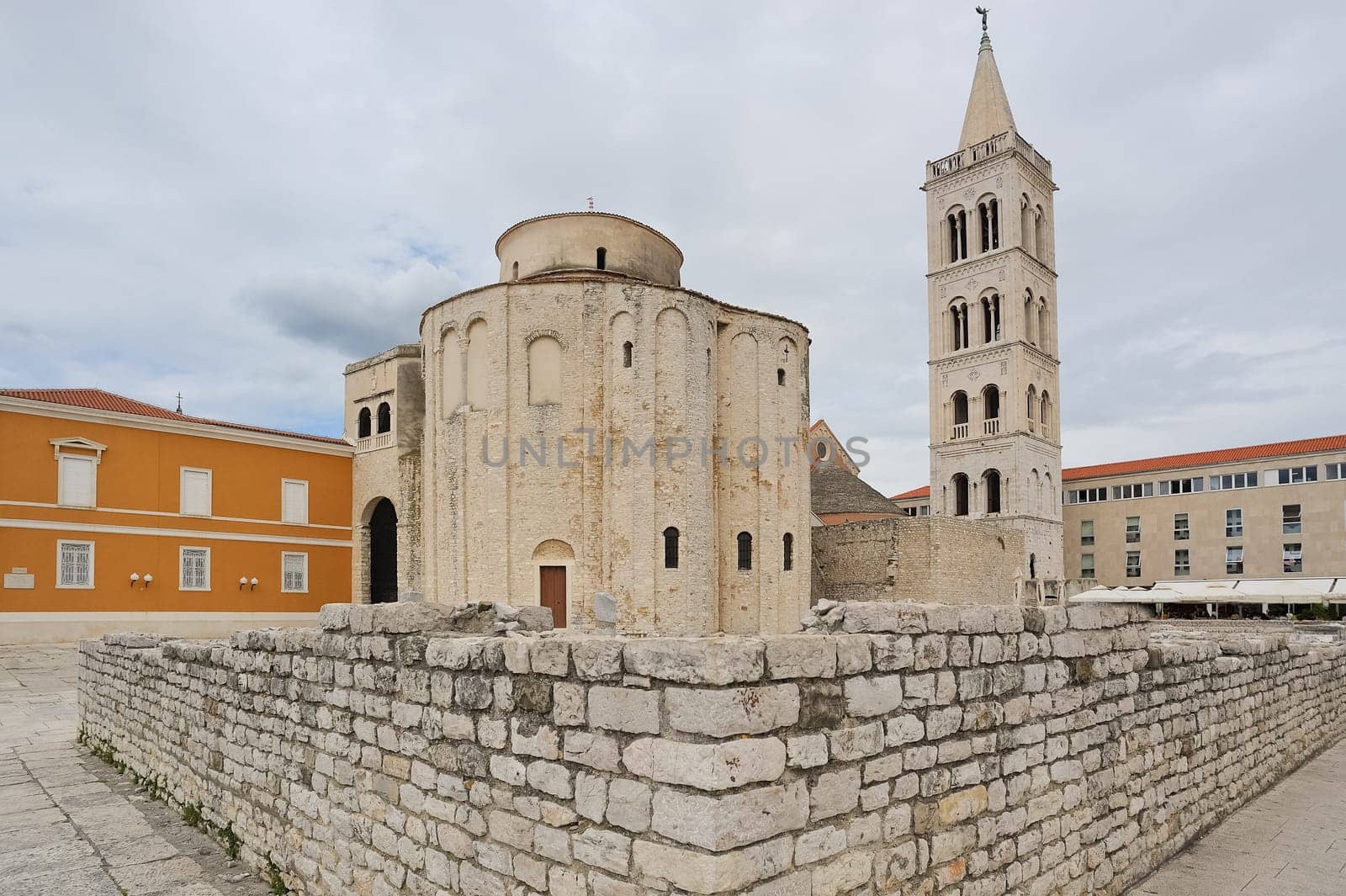 Forum and Church Sveti Donat in Zadar