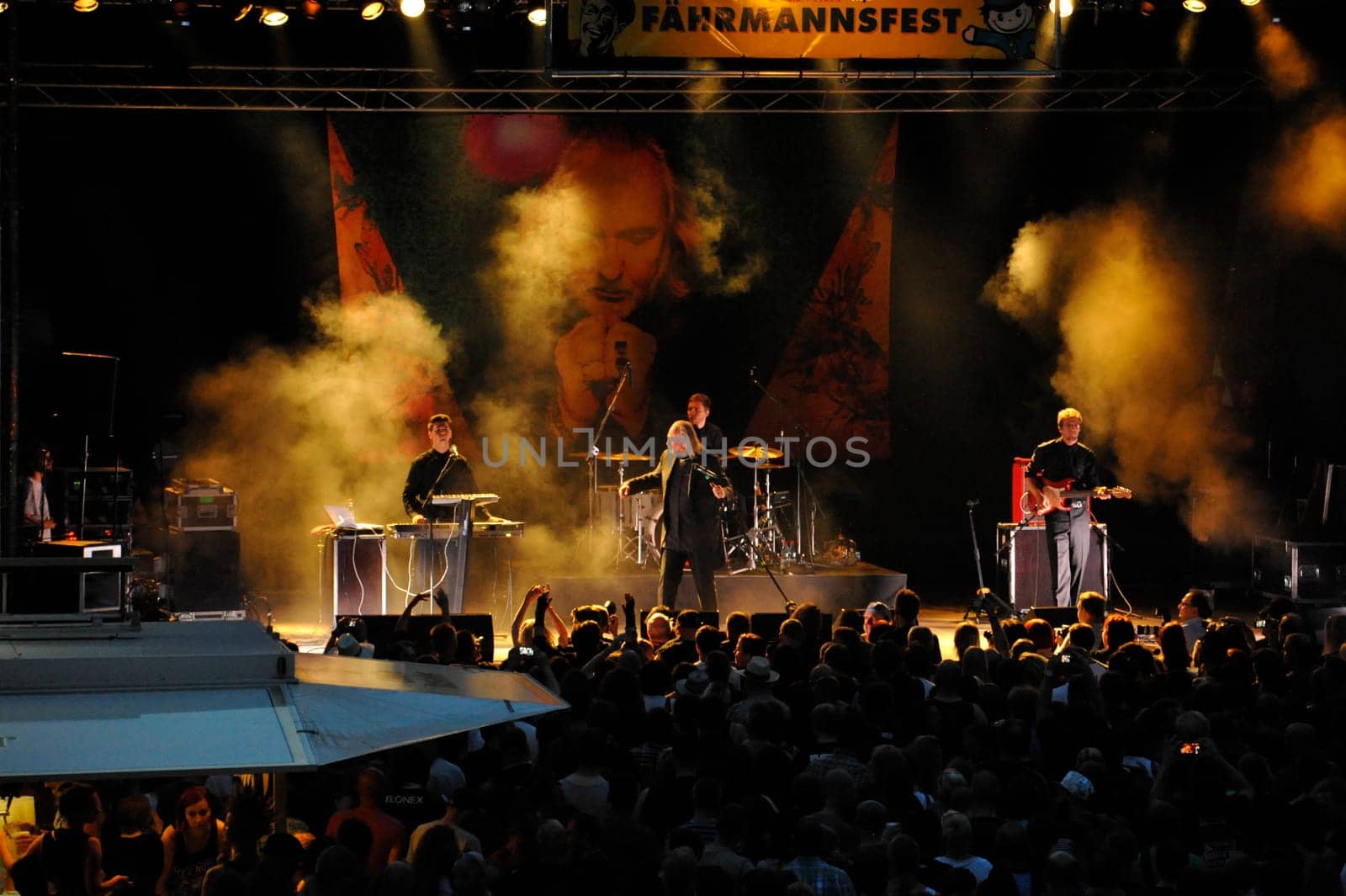 Joachim Witt at the Ferryman's Festival 2014 Hannover Linden.