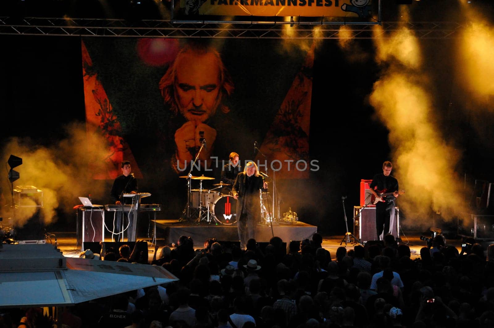 Joachim Witt at the Ferryman's Festival 2014 Hannover Linden.