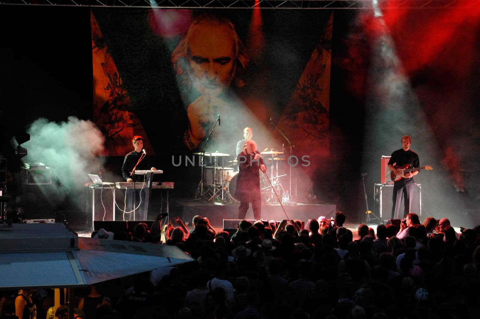 Joachim Witt at the Ferryman's Festival 2014 Hannover Linden.