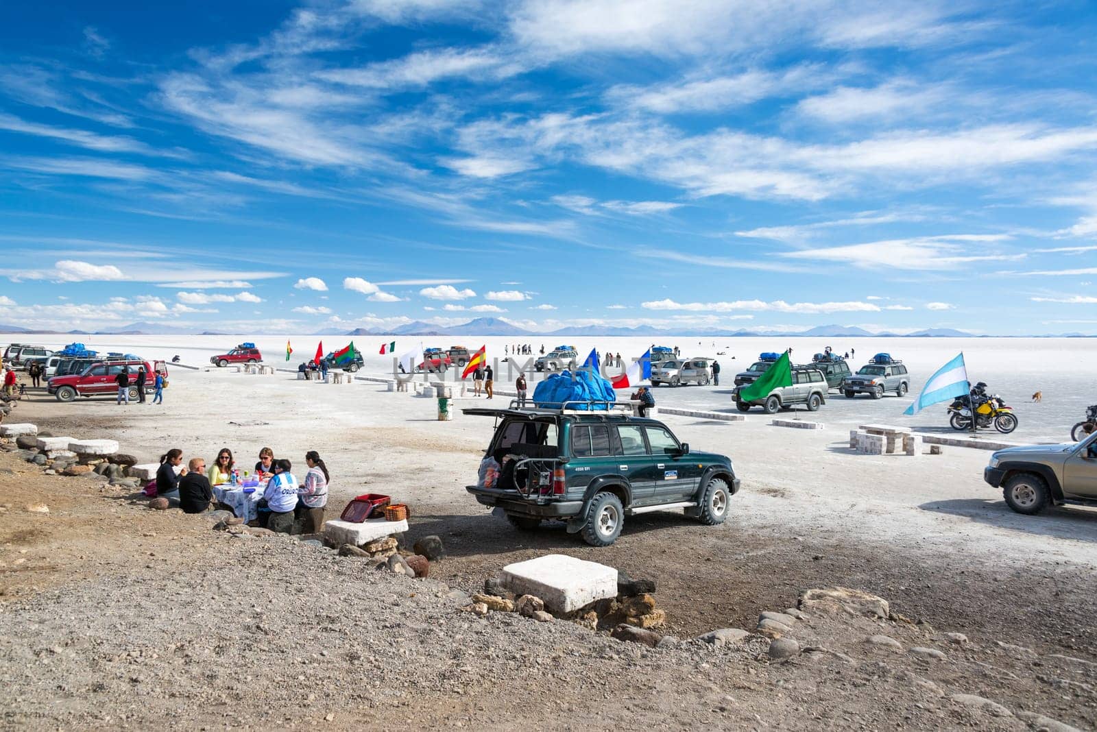 UYUNI, BOLIVIA - JULY 11