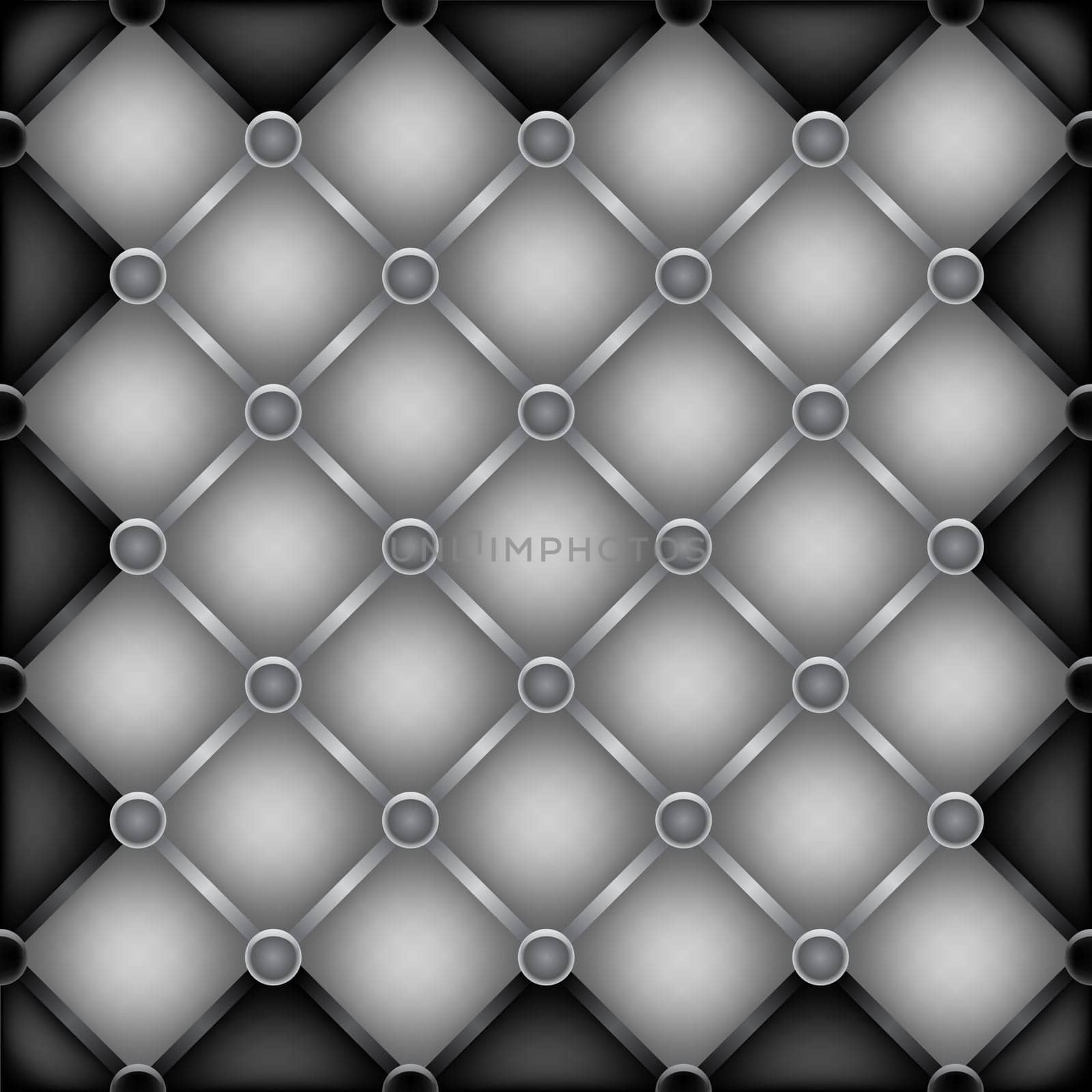 The metal furniture dark mesh texture with black decor around
