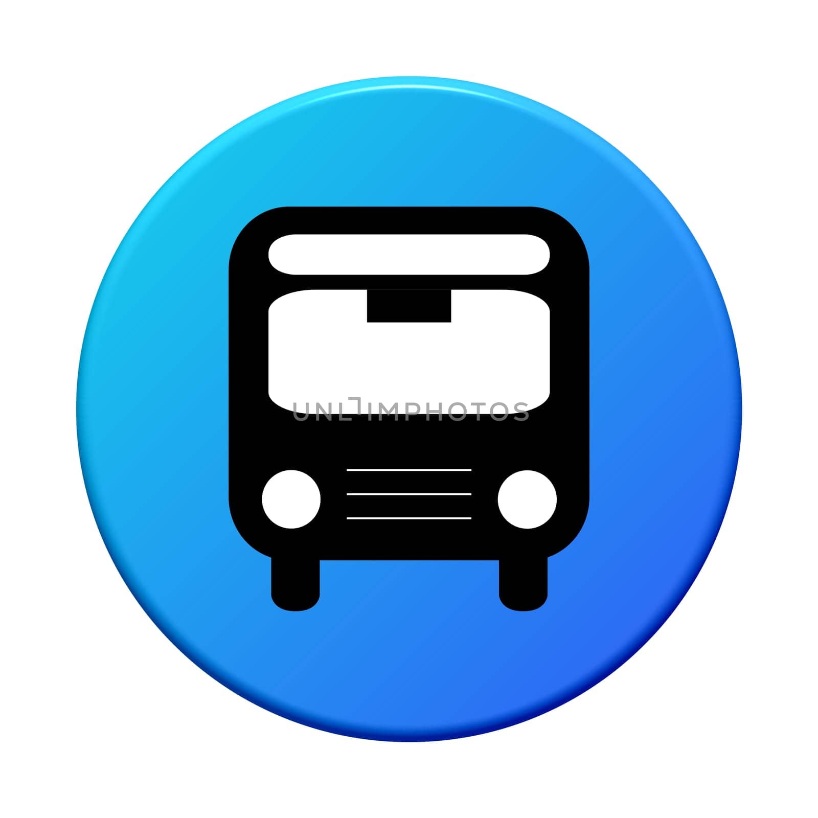 Button round: Bus