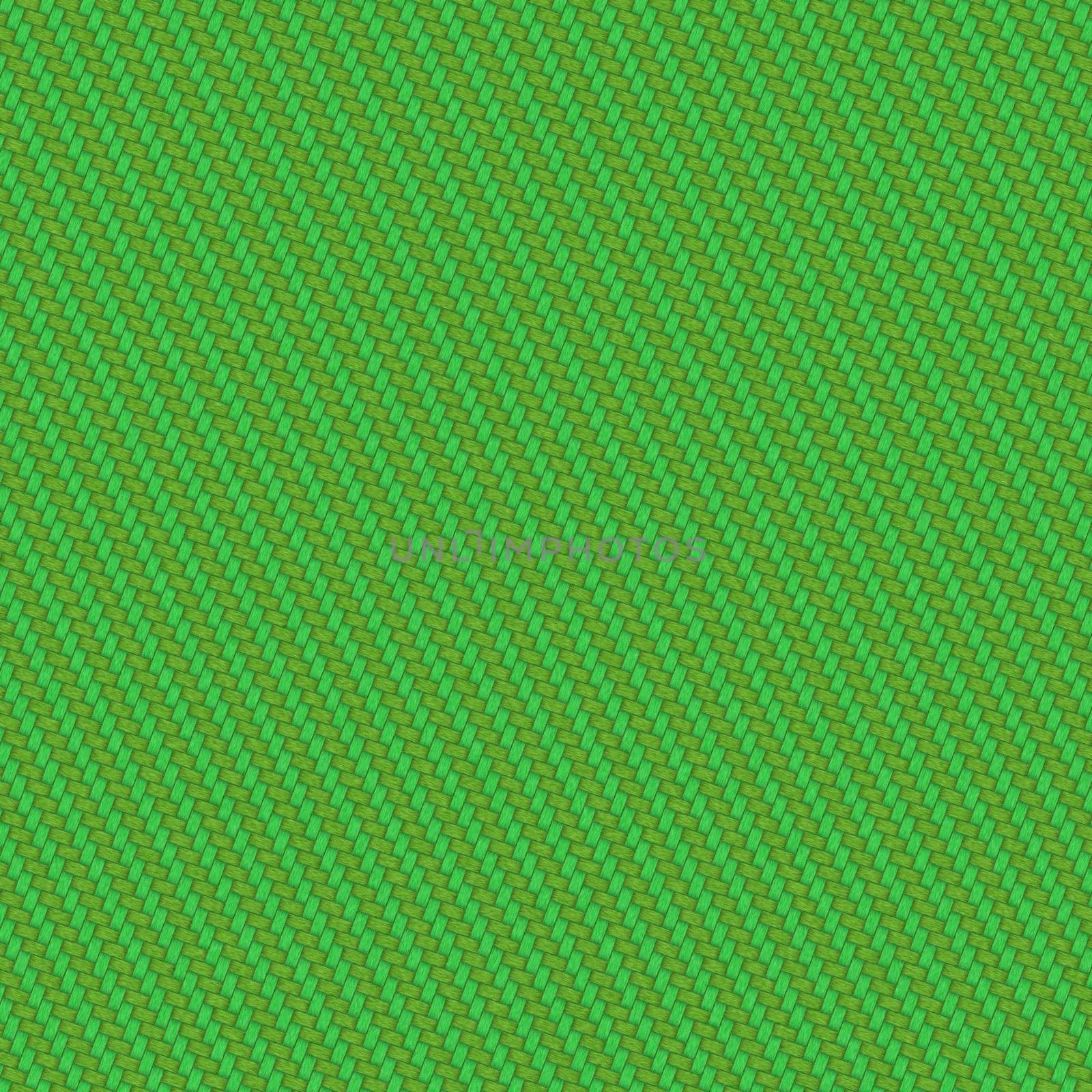 A close-up of bright green fabric texture