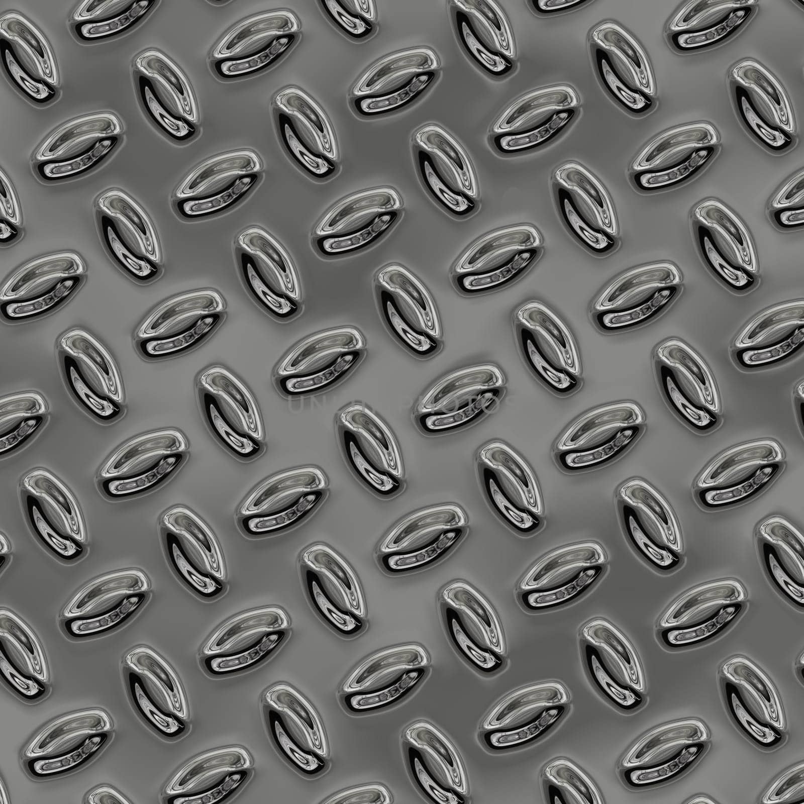 a large sheet of nice shiny chrome tread plate