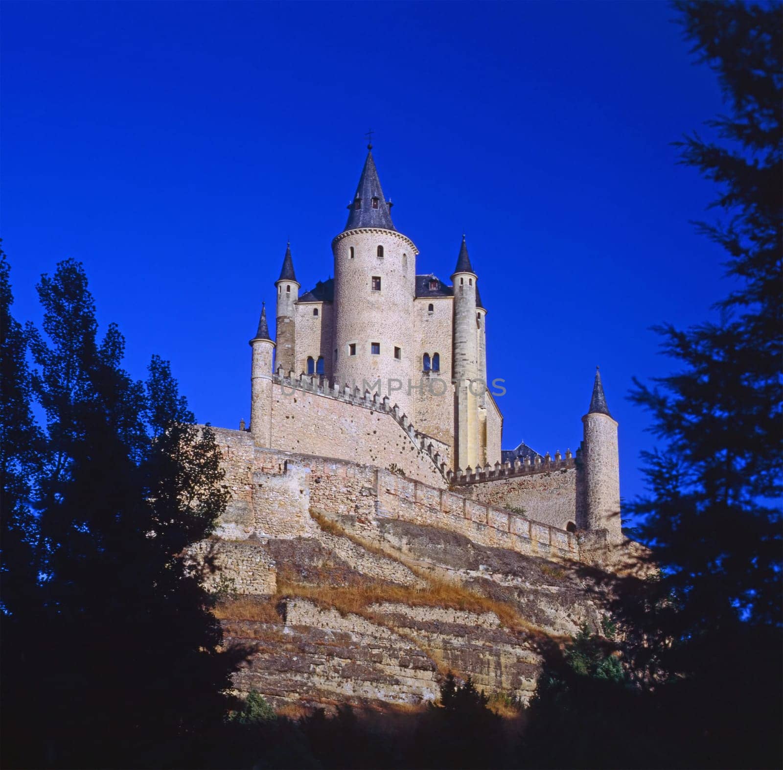 Castle Alcazar in Segovia, Spain