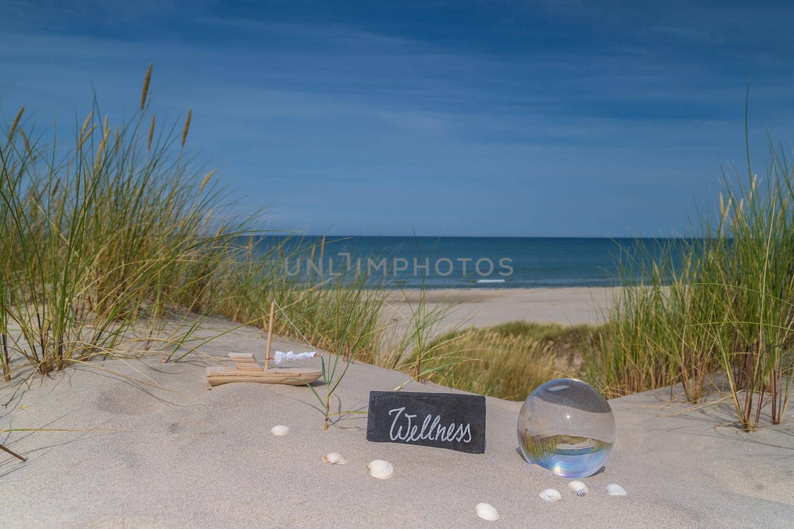 by the sea