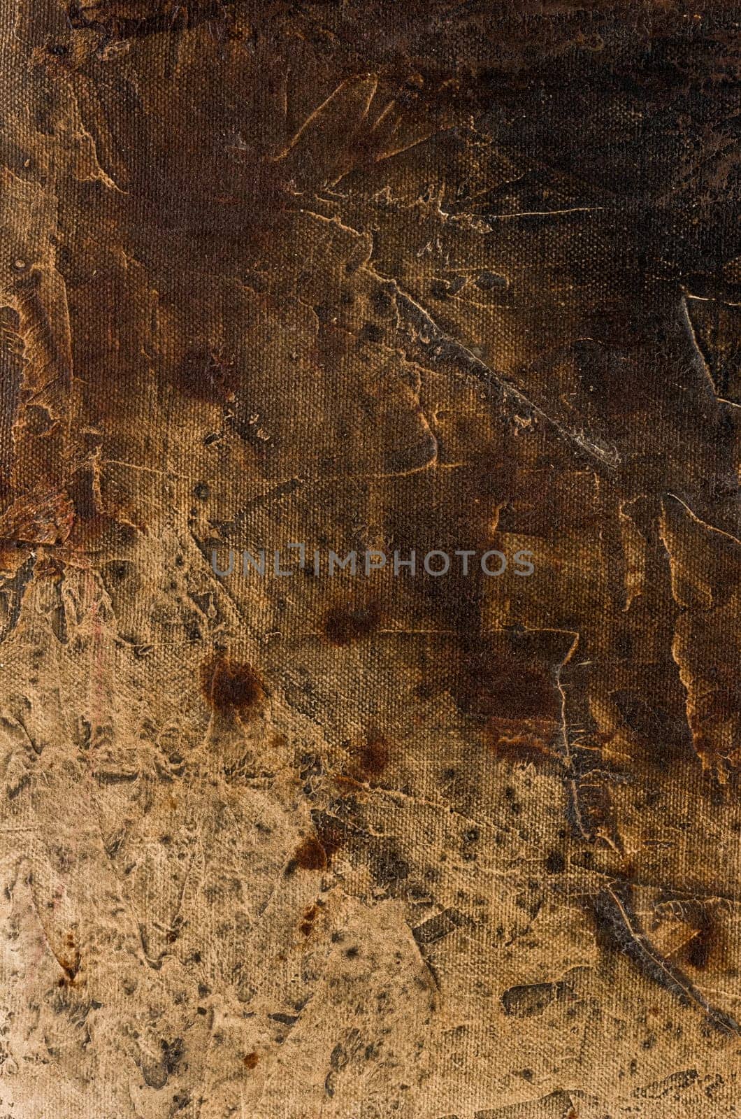 Detail of an abstract acrylic painting