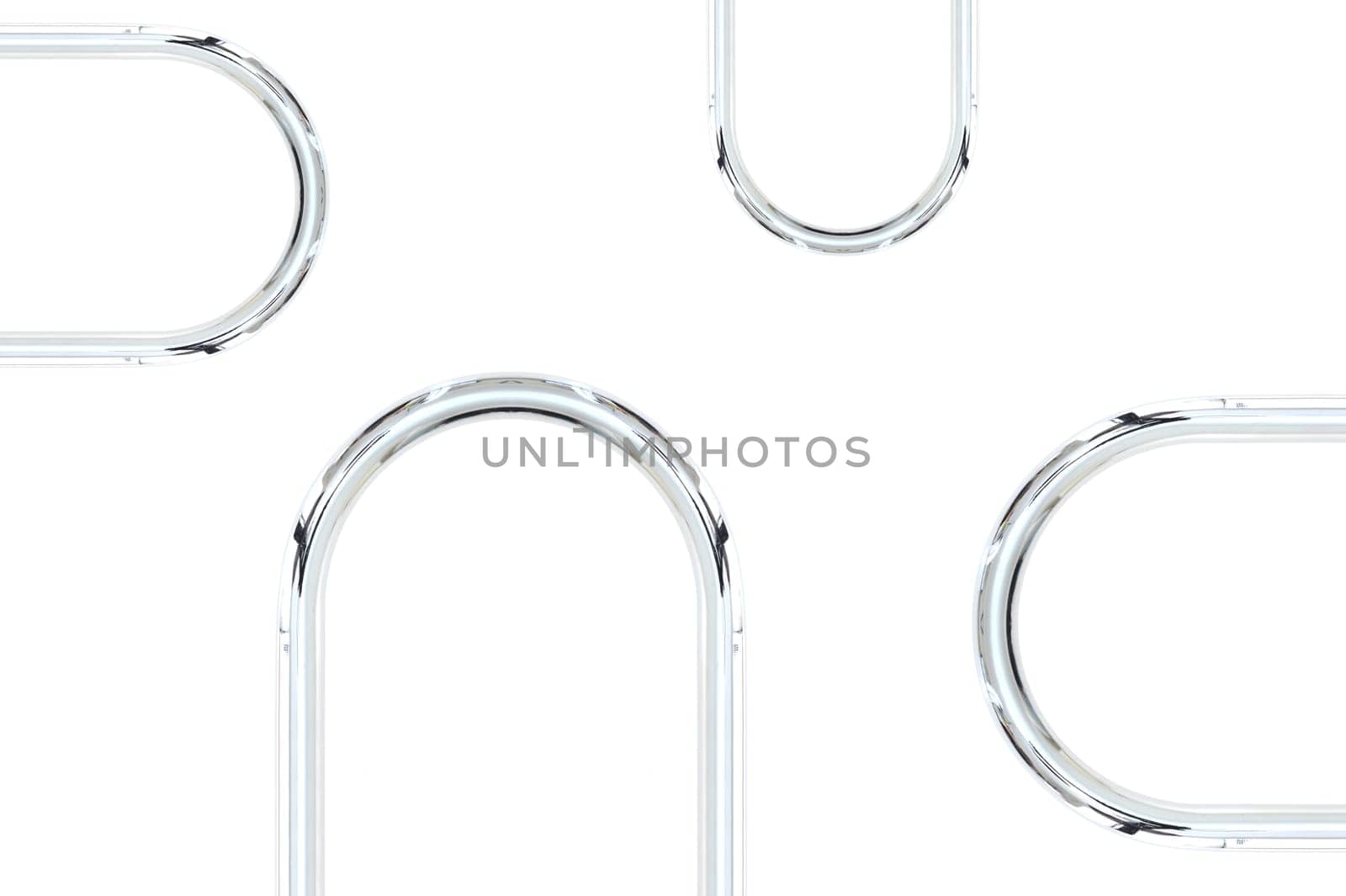 A conceptual image of metal piping