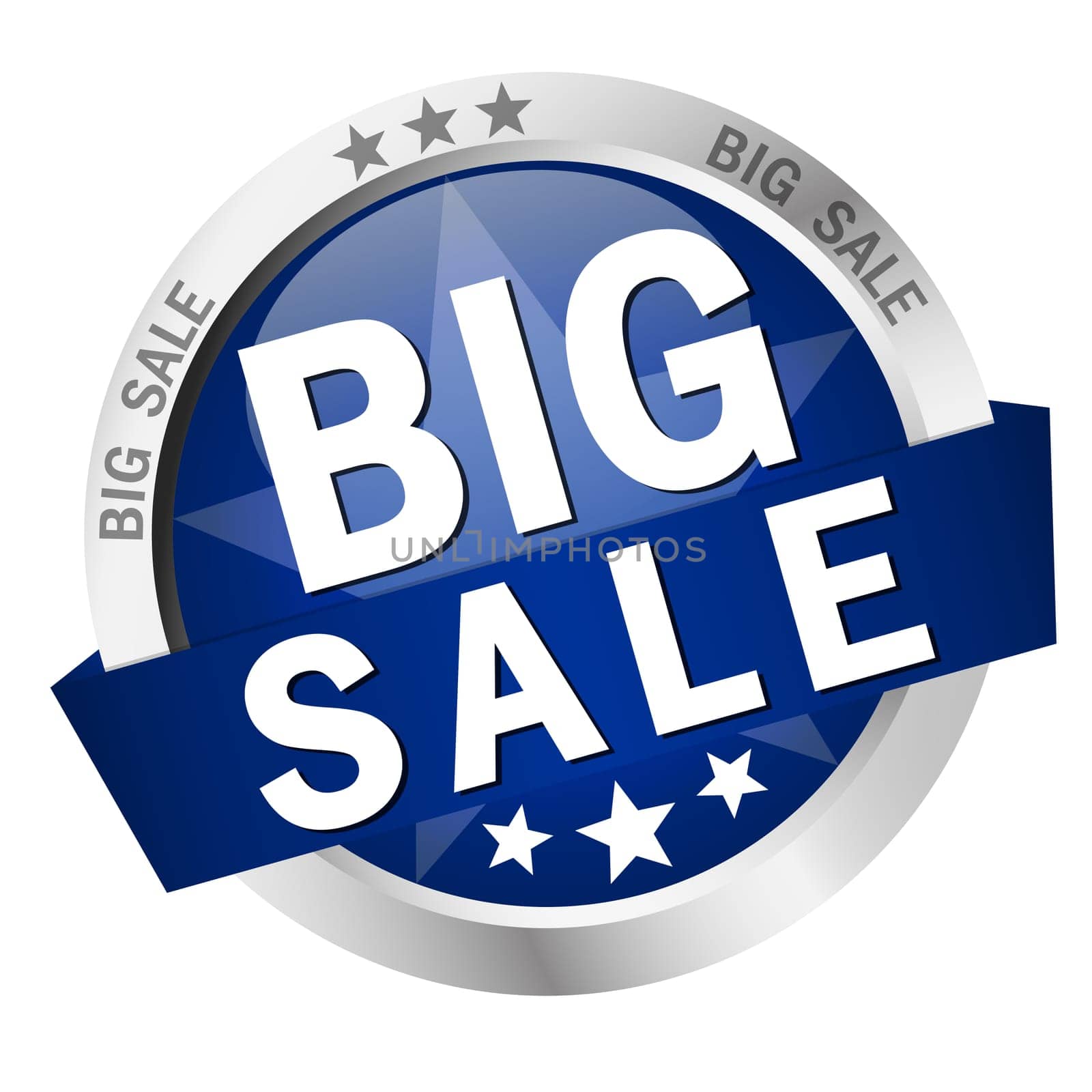 vector of colored button - big sale