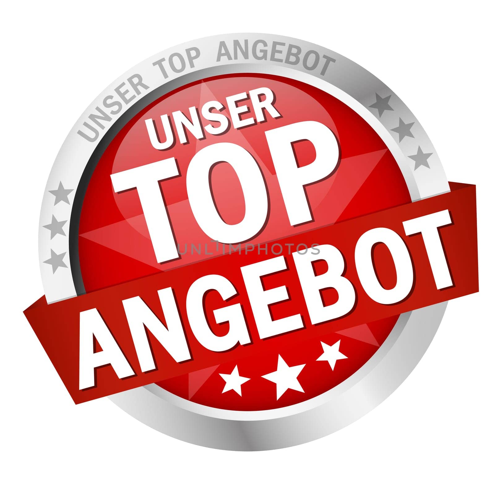 vector of button - Our top offer