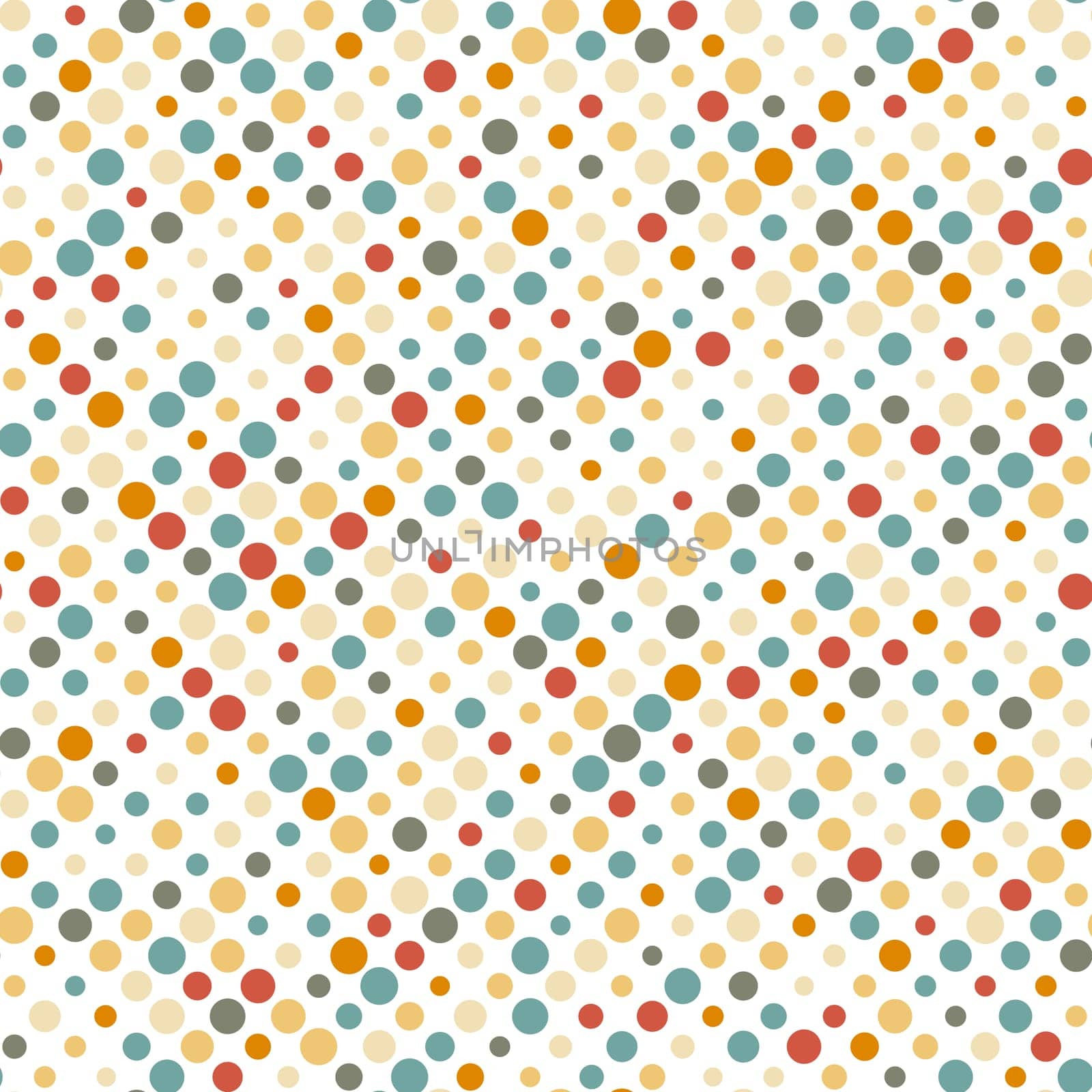 vector of seamless colored dots pattern background