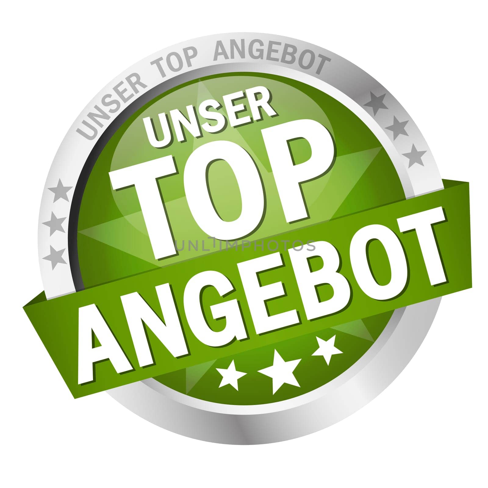 vector of button - Our top offer