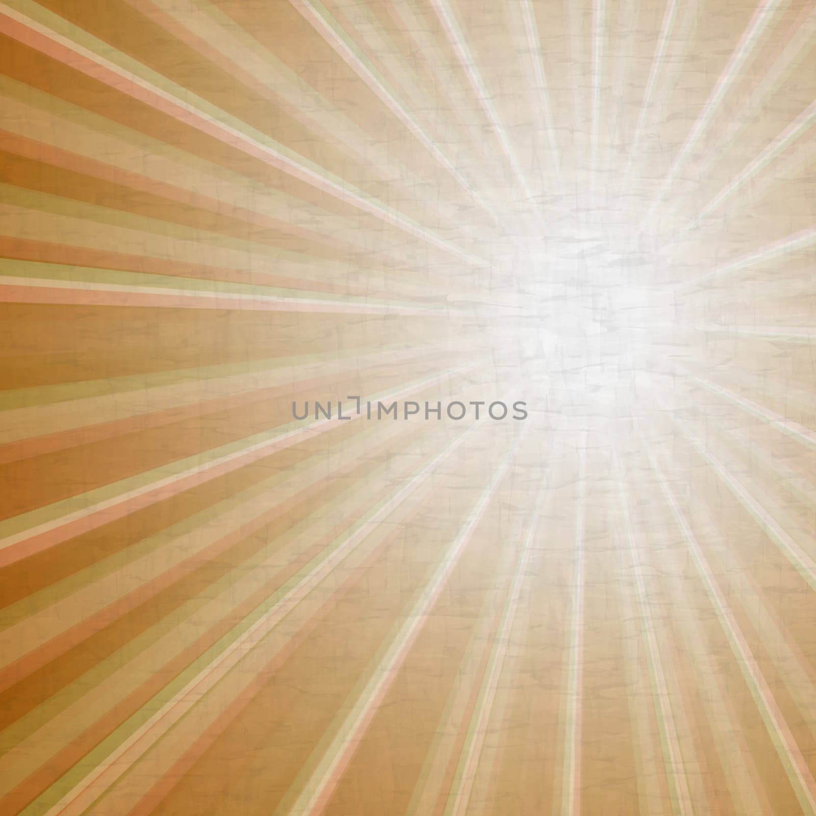 illustration of retro grunge light rays background