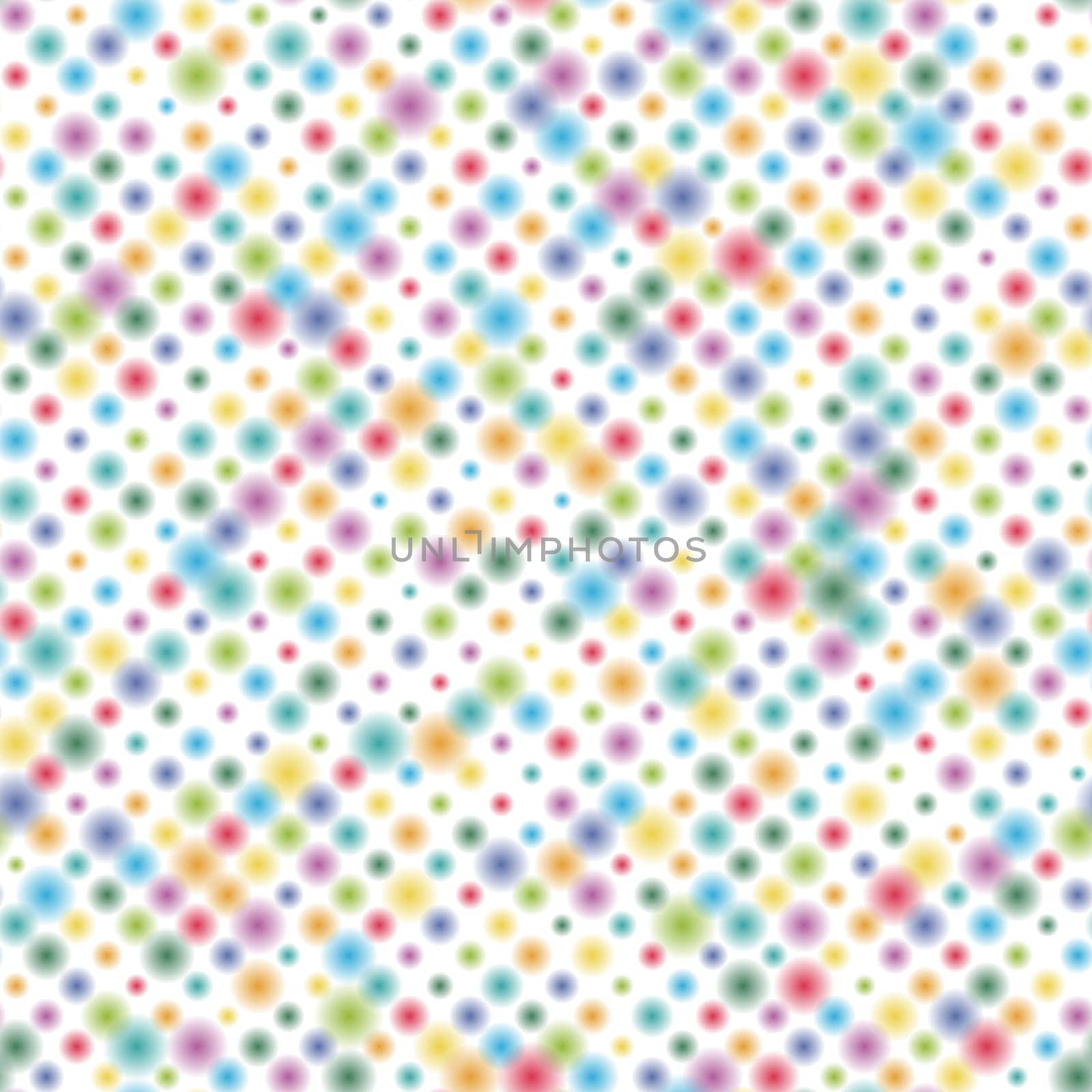 vector of seamless colored dots pattern background