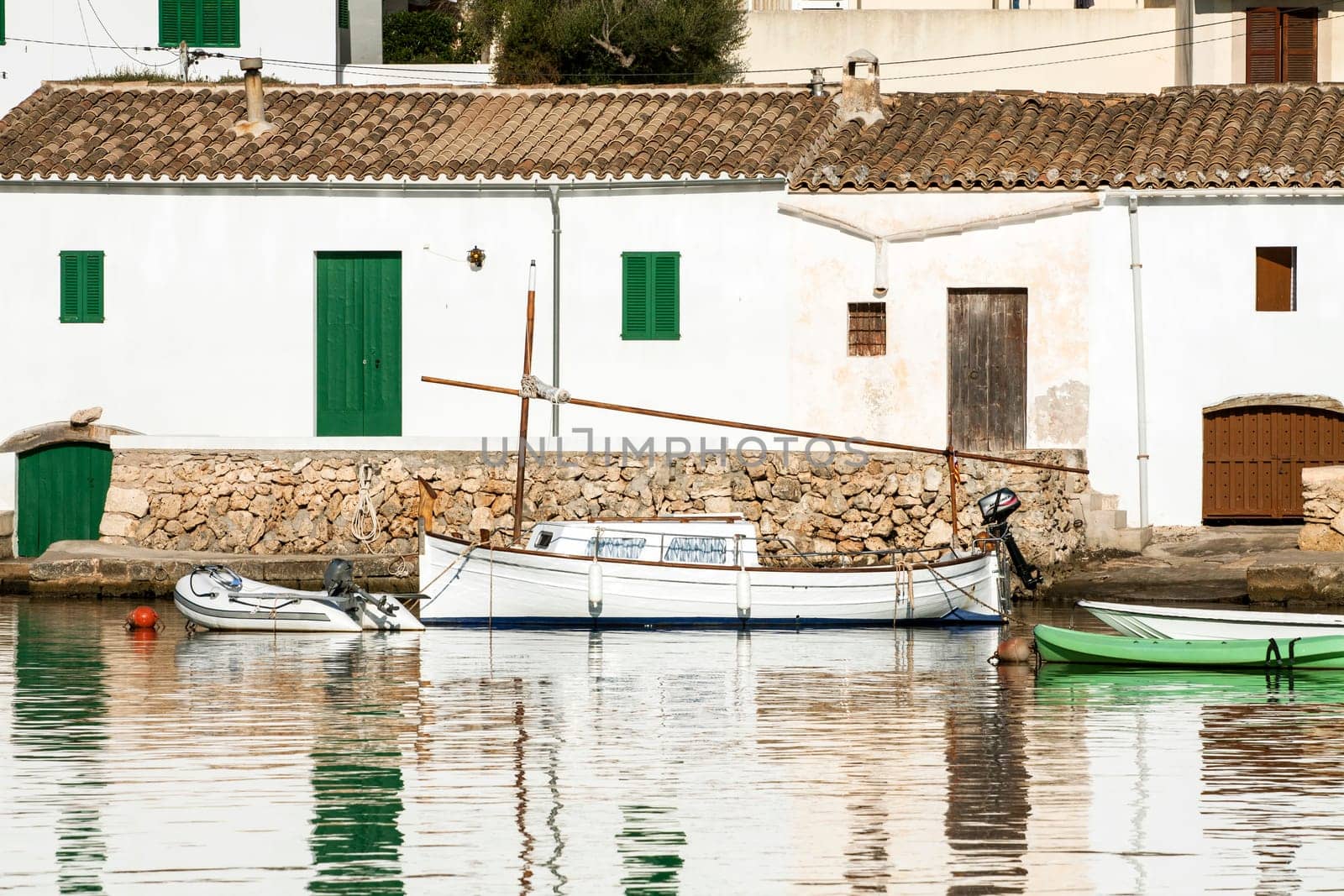 Harbor of Cala Figuera, fishermen village, Mallorca, Spain